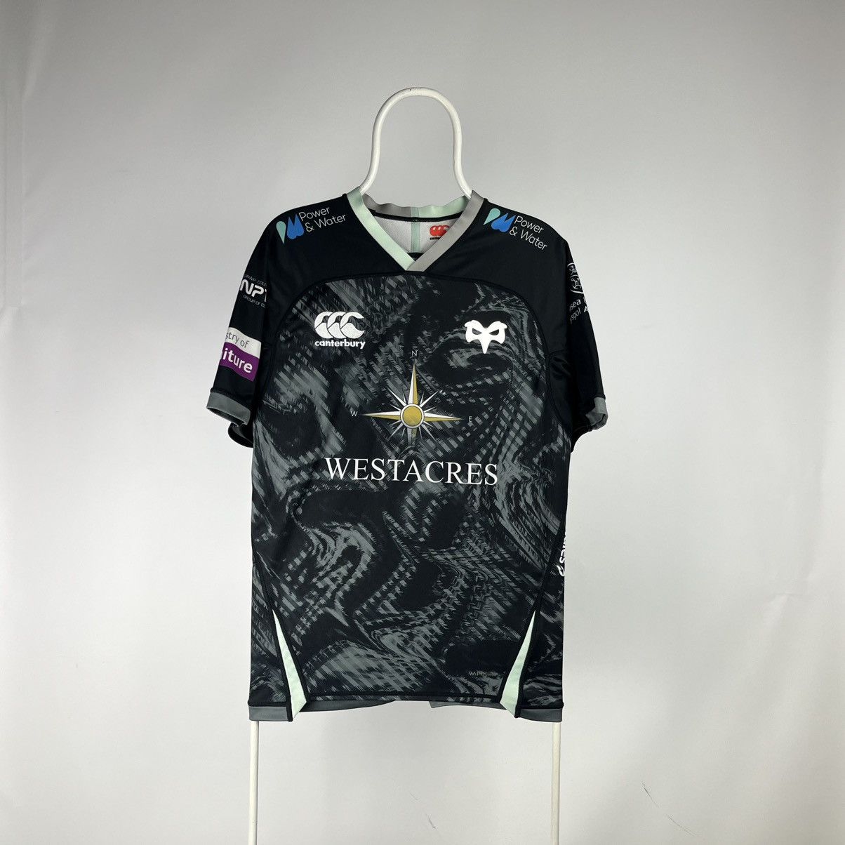Canterbury of New Zealand Ospreys Rugby Union 2021/2022 Home Kit Jersey Canterbury Size US M / EU 48-50 / 2 - 1 Thumbnail