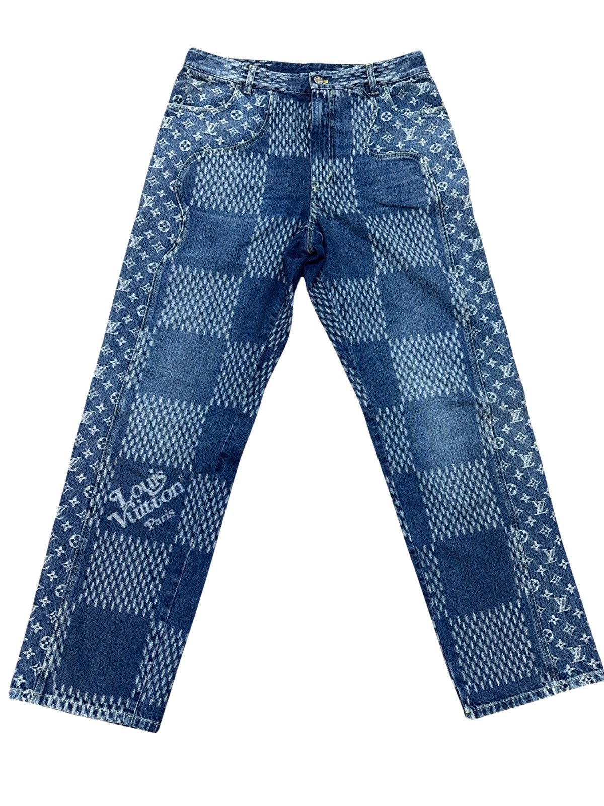 Louis Vuitton LOUIS VUITTON NIGO DENIM JEANS