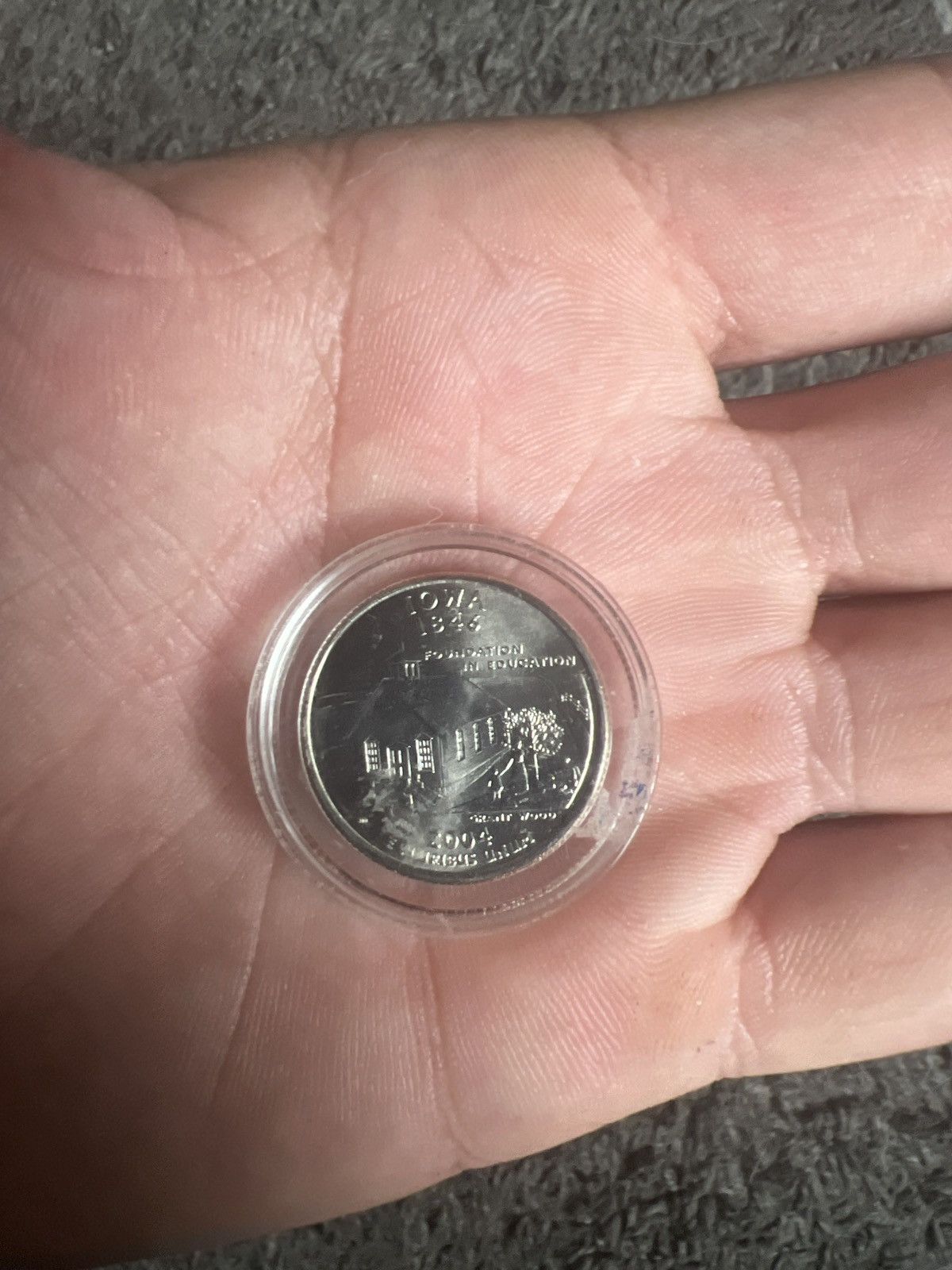 Vintage 2004 Iowa State Quarter Size ONE SIZE - 2 Thumbnail