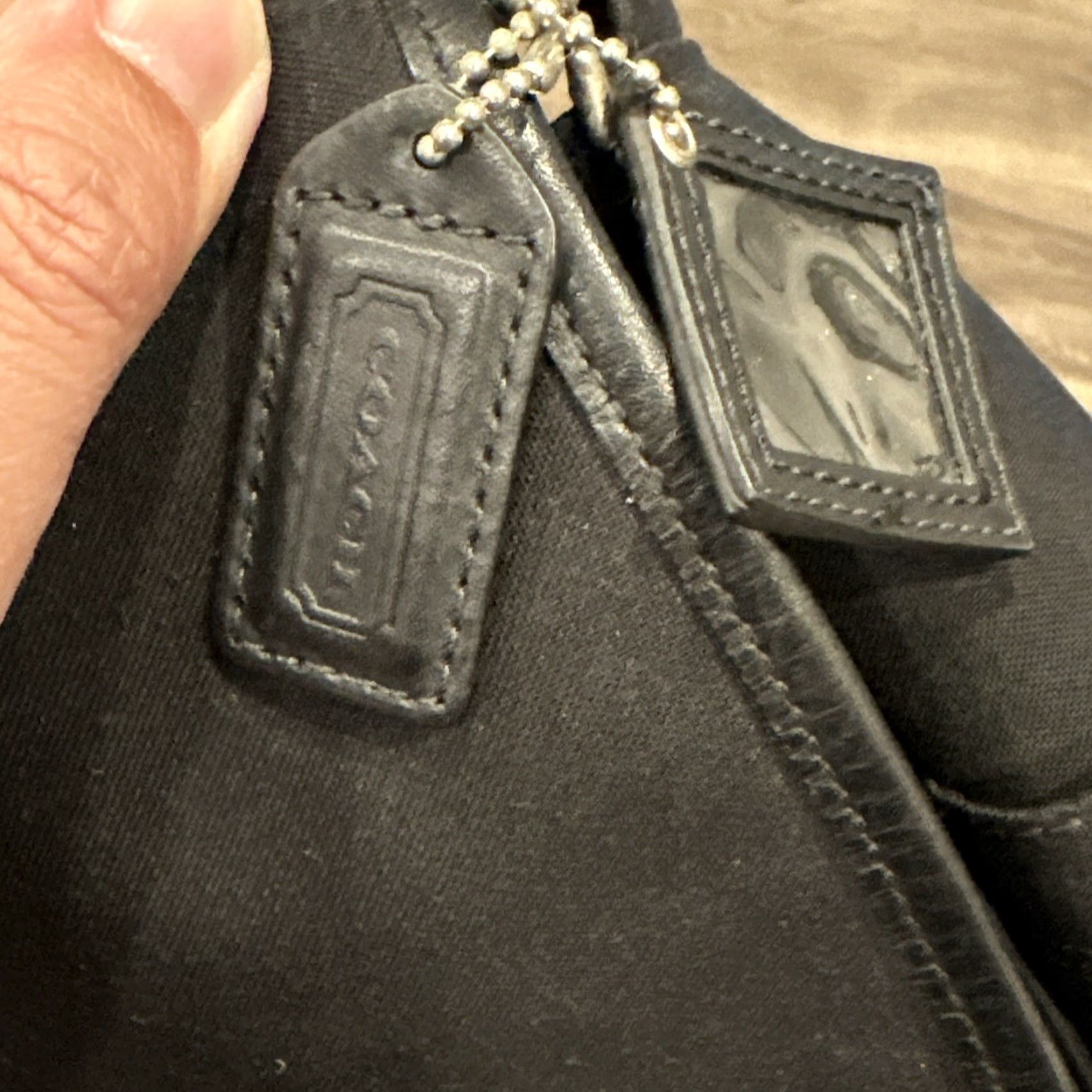 Coach COACH Transatlantic Messenger Bag 6437 Black Leather Neoprene Men Size ONE SIZE - 4 Thumbnail