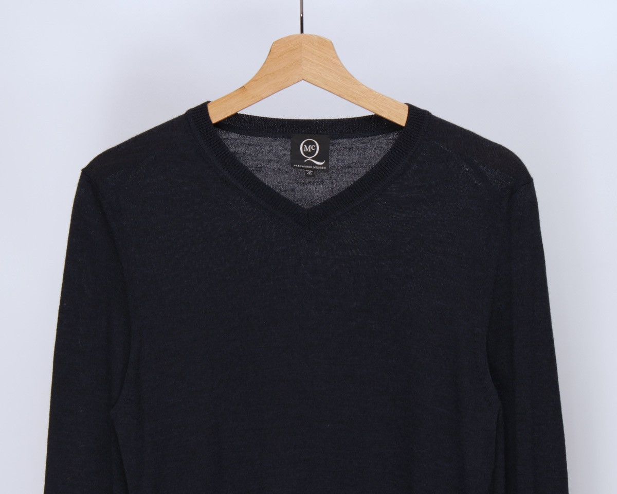 Alexander McQueen × Designer ALEXANDER McQueen 2013 Lightweight Wool Pullover Sweater Size US S / EU 44-46 / 1 - 2 Thumbnail