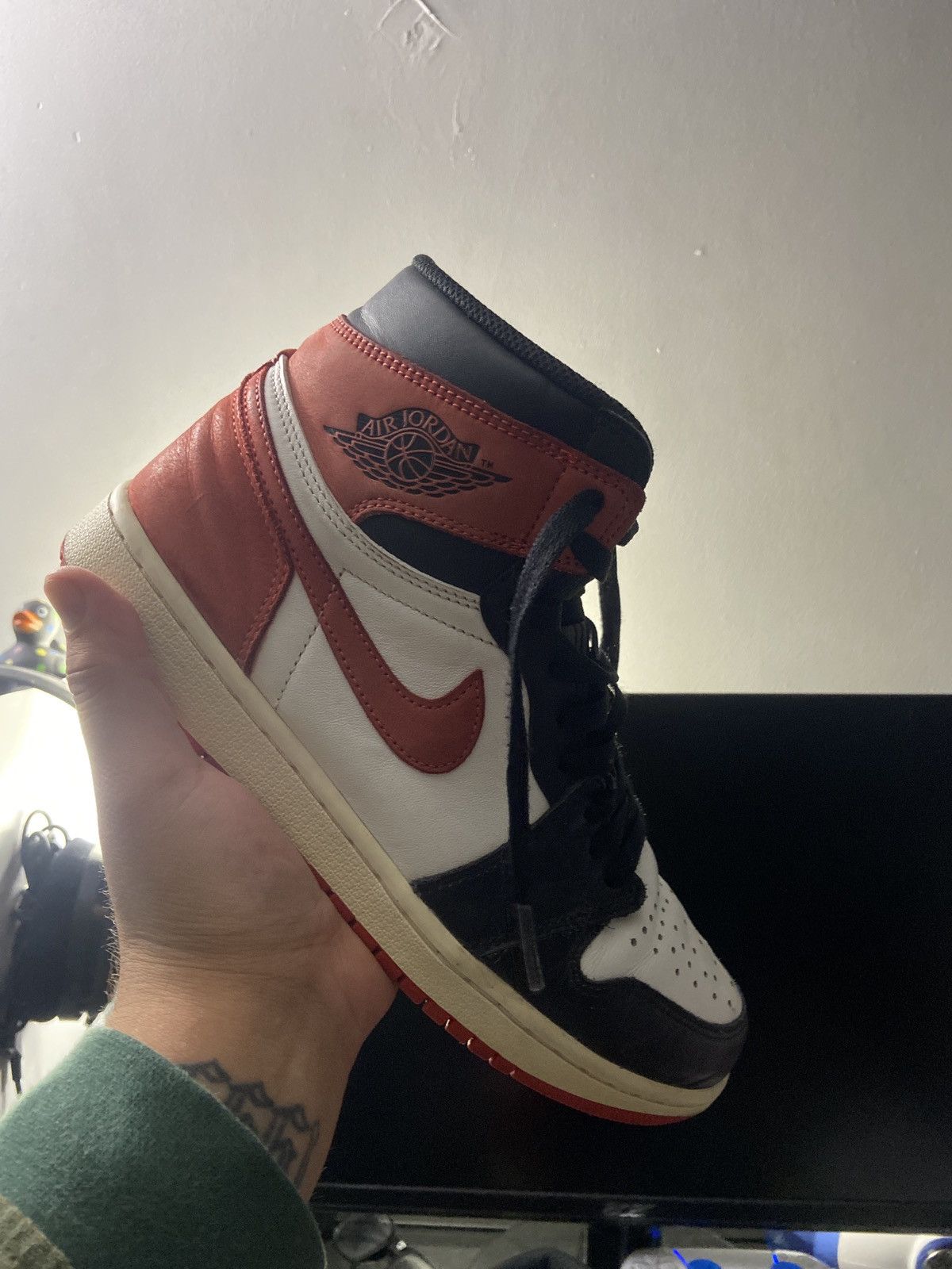 Jordan Brand × Nike Air Jordan 1 Best Hand in Game Track Red Size US 9.5 / EU 42-43 - 1 Thumbnail