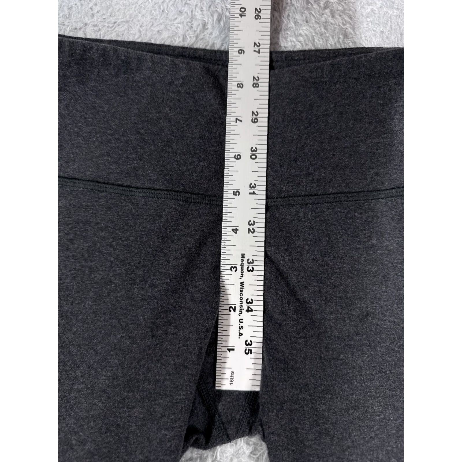 Lululemon Lululemon Pants Womens 8 Gray Wunder Under Low Rise Crop 20" Yoga Gym Cropped Leggings Pockets 8 Gray Activewear Womens Size 30" / US 8 / IT 44 - 7 Thumbnail
