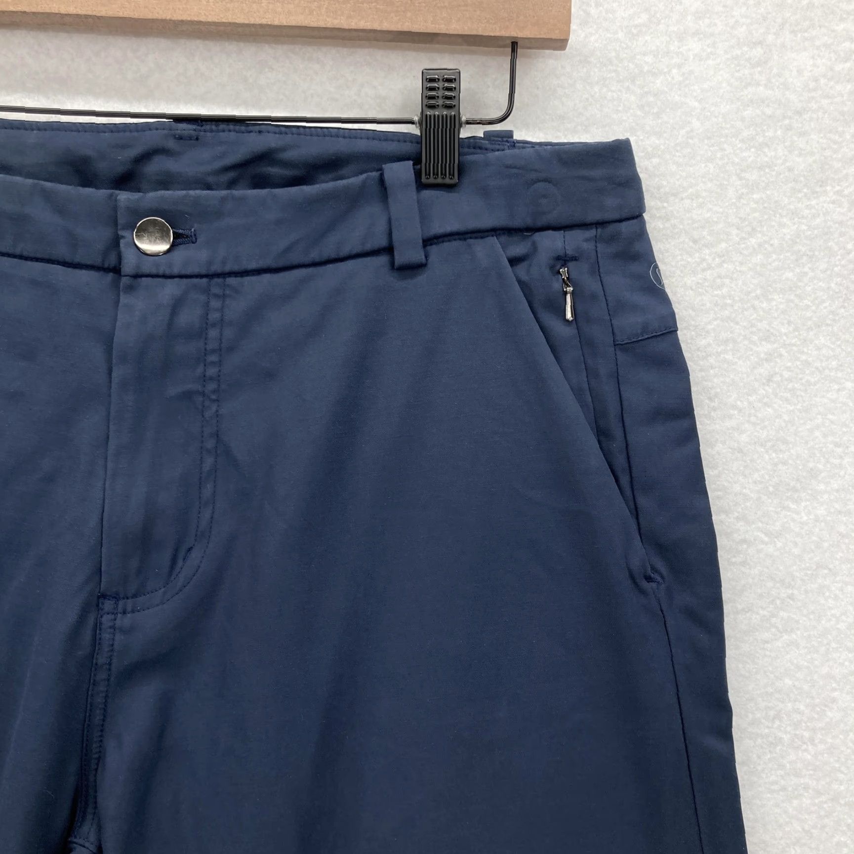 Lululemon Lululemon ABC Classic-Fit 5 Pocket Pants Warpstreme Navy Blue Mens 32 Preppy Size US 32 / EU 48 - 3 Thumbnail