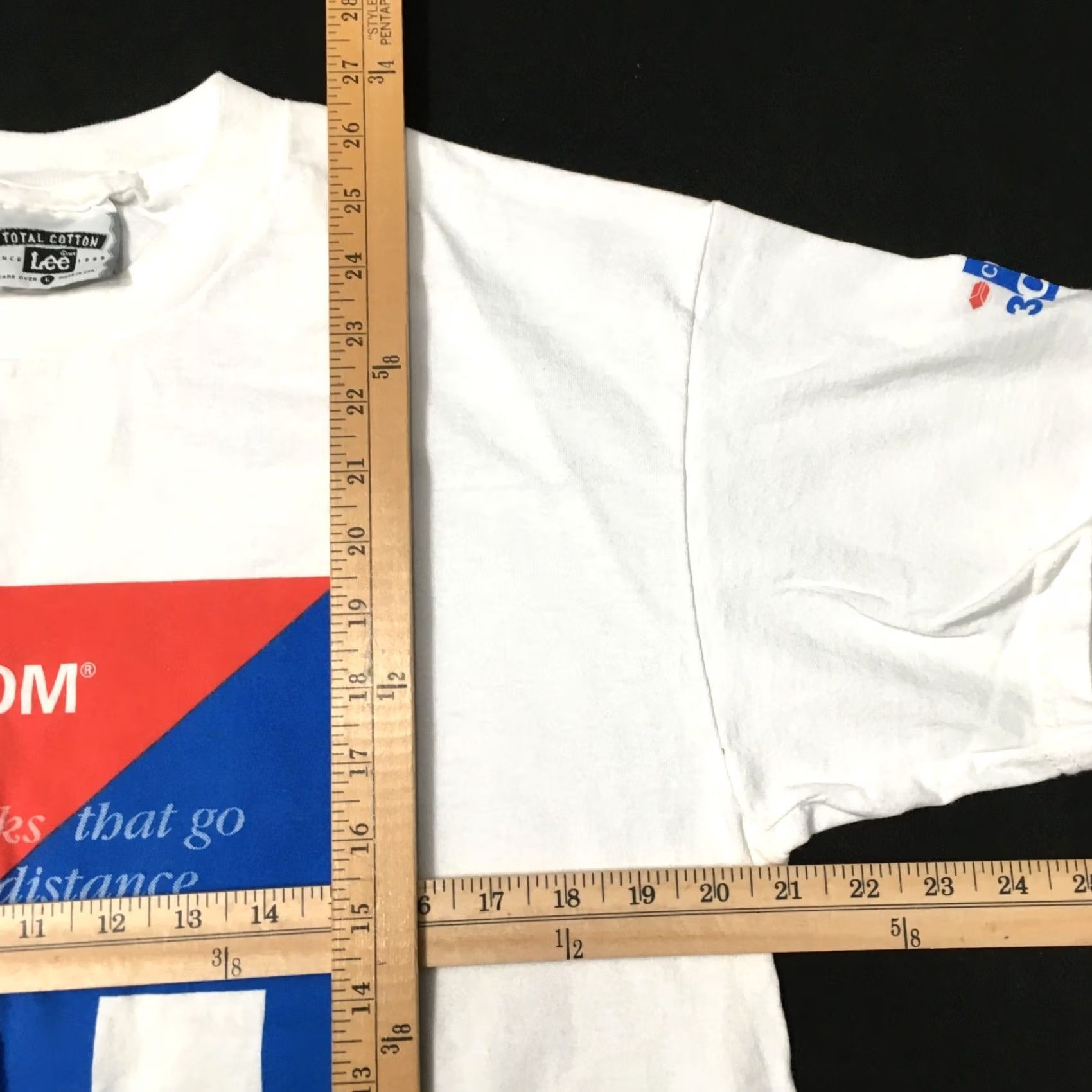 Vintage VINTAGE ONEITA T-SHIRT Logo SMART Modular TECH COMPANY POWER T DOUBLE SIDED 1990'S L White Men Size US L / EU 52-54 / 3 - 4 Thumbnail