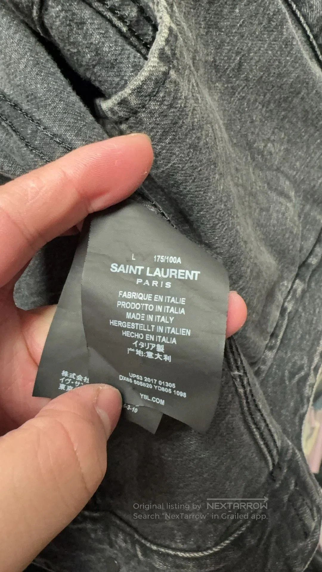 Saint Laurent Paris Saint Laurent 1971 Sunset Embroidery Denim Jacket. Size US L / EU 52-54 / 3 - 3 Thumbnail