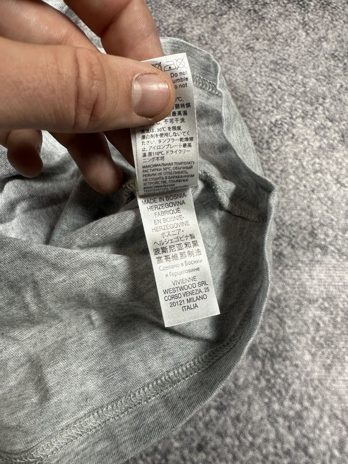 Vivienne Westwood Vintage Vivienne Westwood Logo T-shirt Streetwear Style XL Size US XL / EU 56 / 4 - 5 Thumbnail