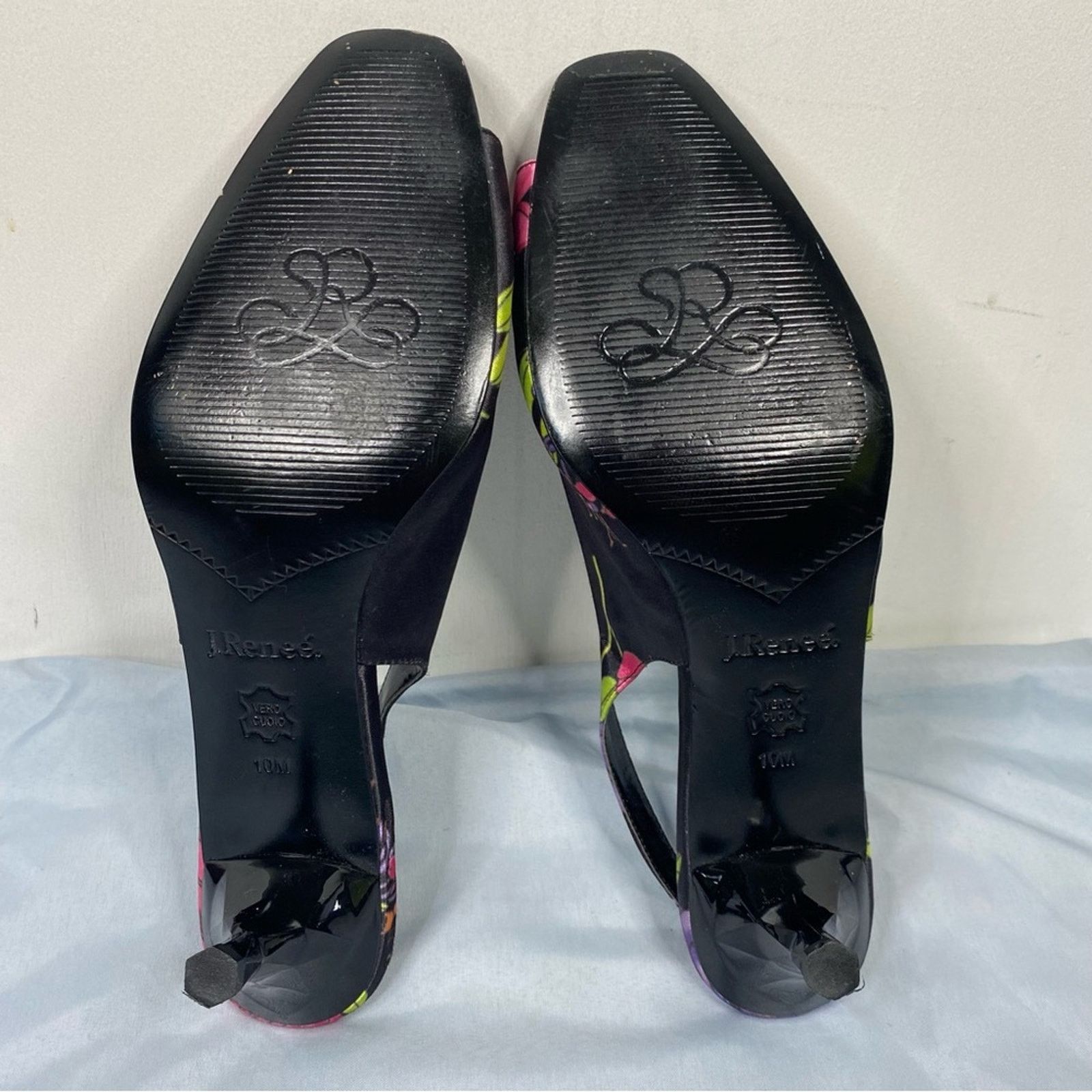Other J. Renee classic floral satin slingback sandal Size 10 Size US 10 / IT 40 - 9 Thumbnail
