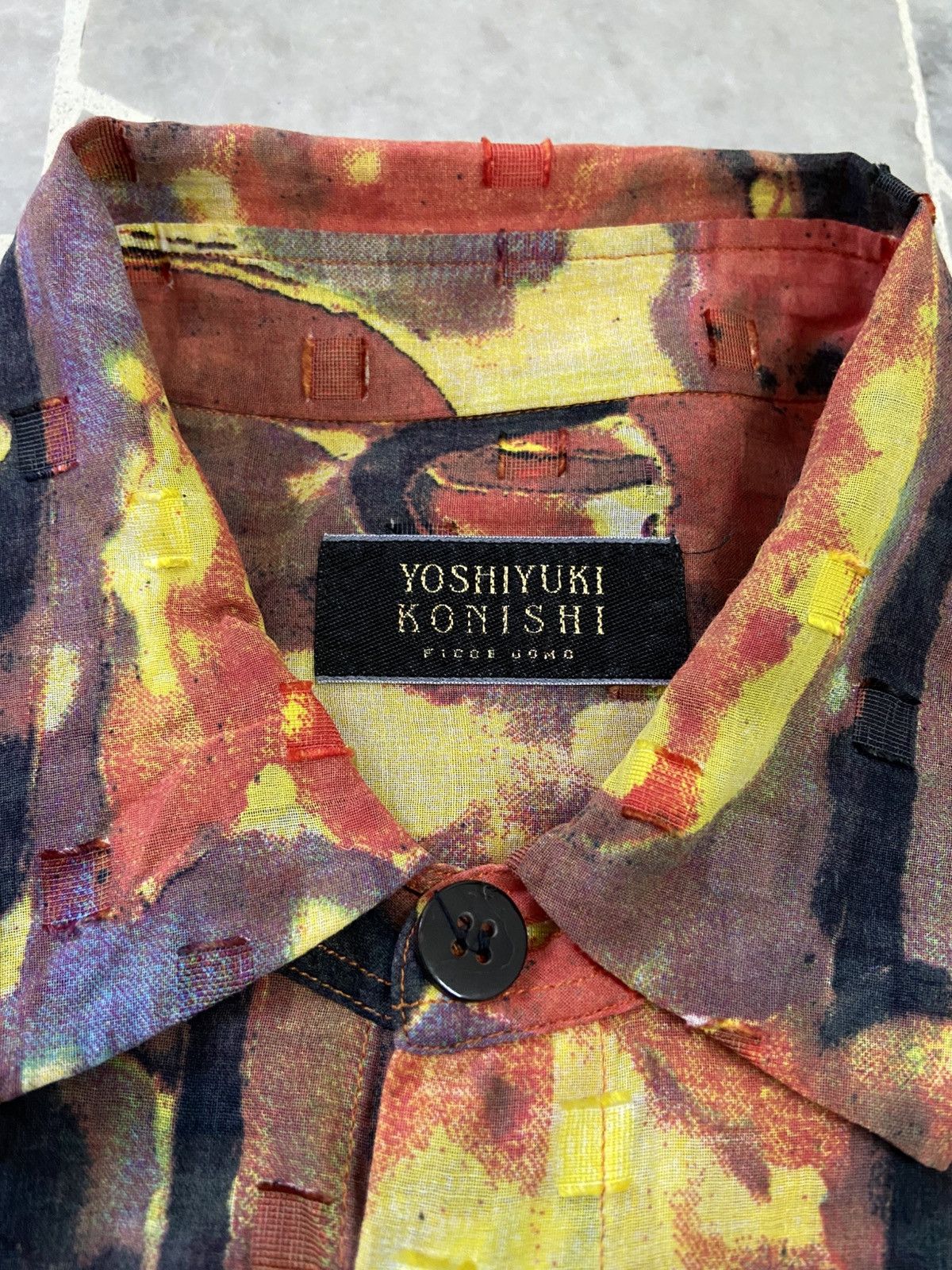 Yoshiyuki Konishi Vintage Yoshiyuki Konishi Ficce uomo Shirt Size US M / EU 48-50 / 2 - 10 Thumbnail
