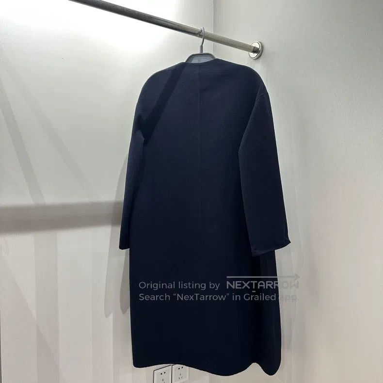 Hermes Hermes Asymmetrical Button Long Cashmere Overcoat Size XXS / US 00 / IT 34 - 2 Thumbnail