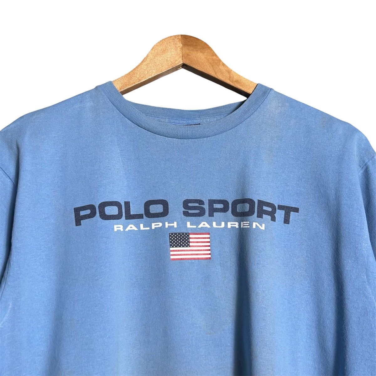 Polo Ralph Lauren Vintage Polo Sport Ralph Lauren Logo T-Shirt Size M / US 6-8 / IT 42-44 - 2 Thumbnail