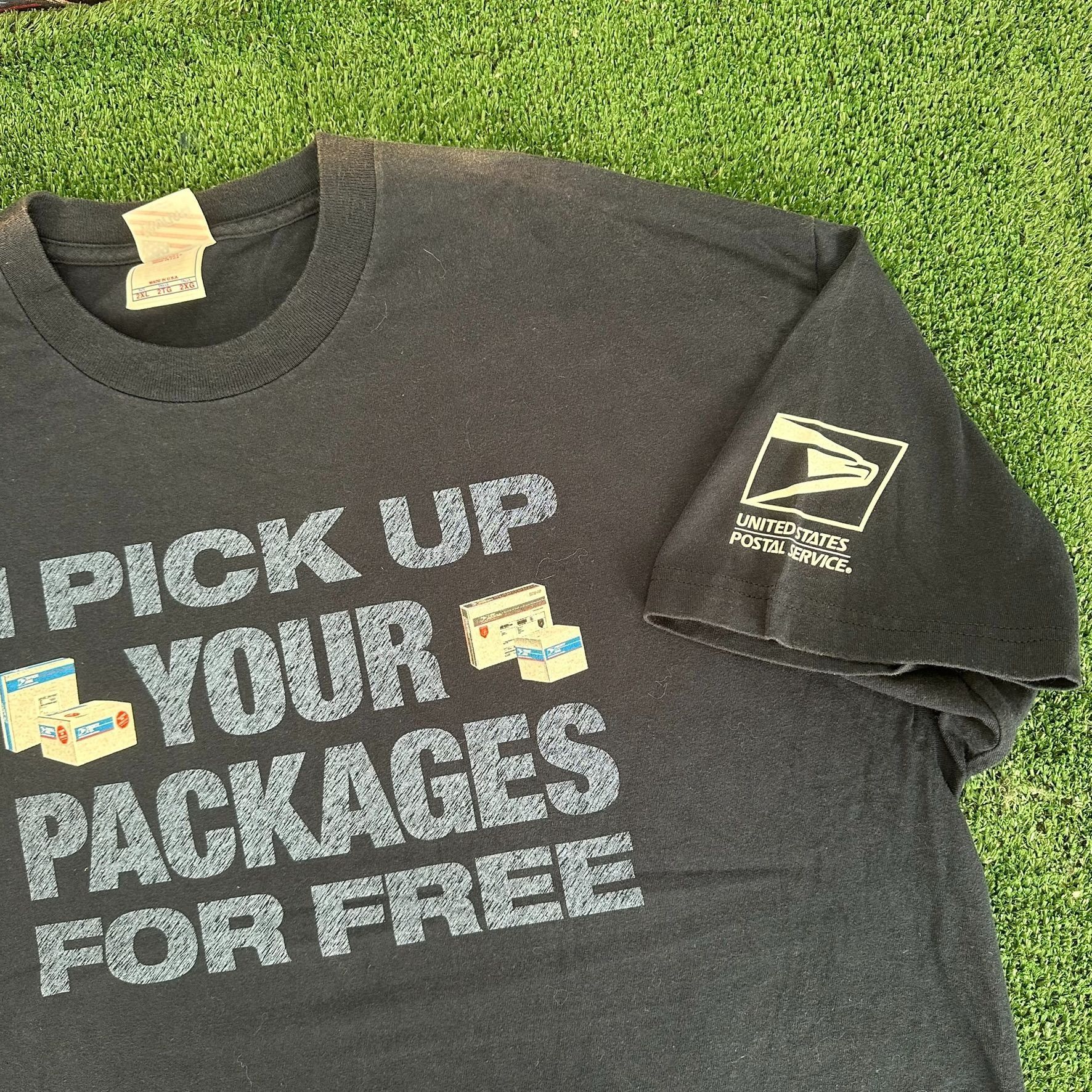 Vintage Vintage USPS Postal Service T-Shirt Priority Mail Worker Tee Size US XXL / EU 58 / 5 - 2 Thumbnail