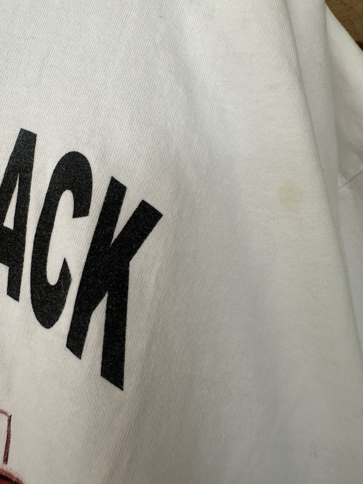 Vintage Vintage Y2K Twisted Black True Hussla Rap Tee Size US XXL / EU 58 / 5 - 7 Thumbnail