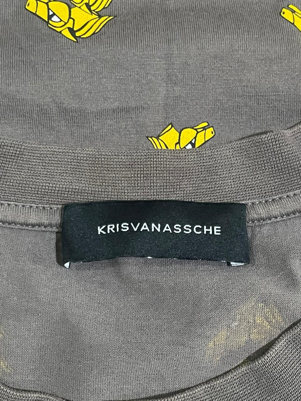 Kris Van Assche Kriss Van Assche Graphic T Shirt Size US S / EU 44-46 / 1 - 7 Thumbnail