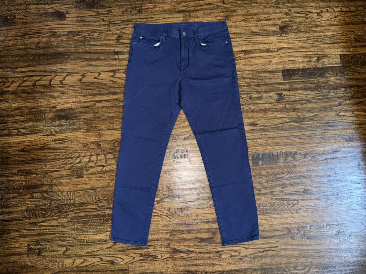Banana Republic Banana Republic Chino Traveler Pants Navy Blue Size 36x32 Size US 36 / EU 52 - 2 Thumbnail