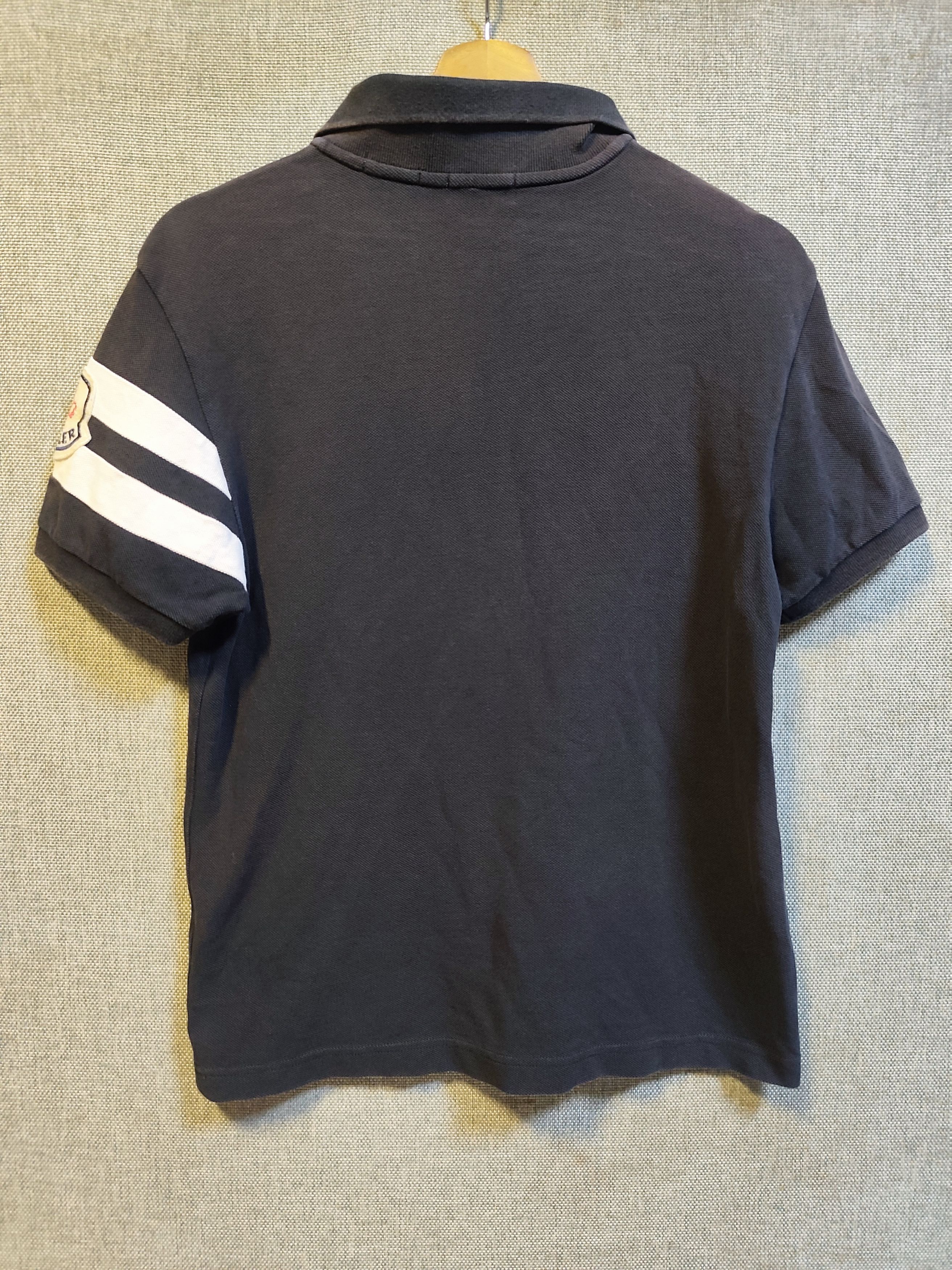 Moncler ​Moncler Maglia Double Stripe Sleeve Polo Shirt Slim Fit Size US S / EU 44-46 / 1 - 2 Thumbnail