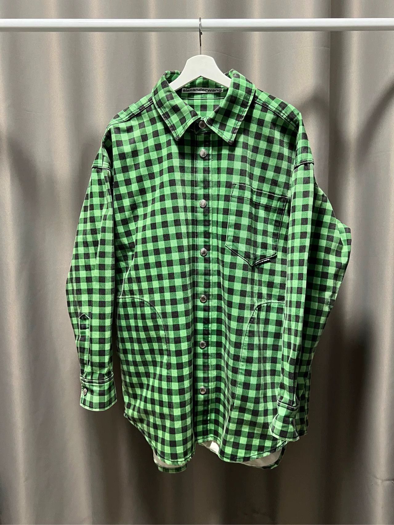 Alexander Wang Alexander Wang Oversized Plaid Jacket Size US S / EU 44-46 / 1 - 1 Thumbnail