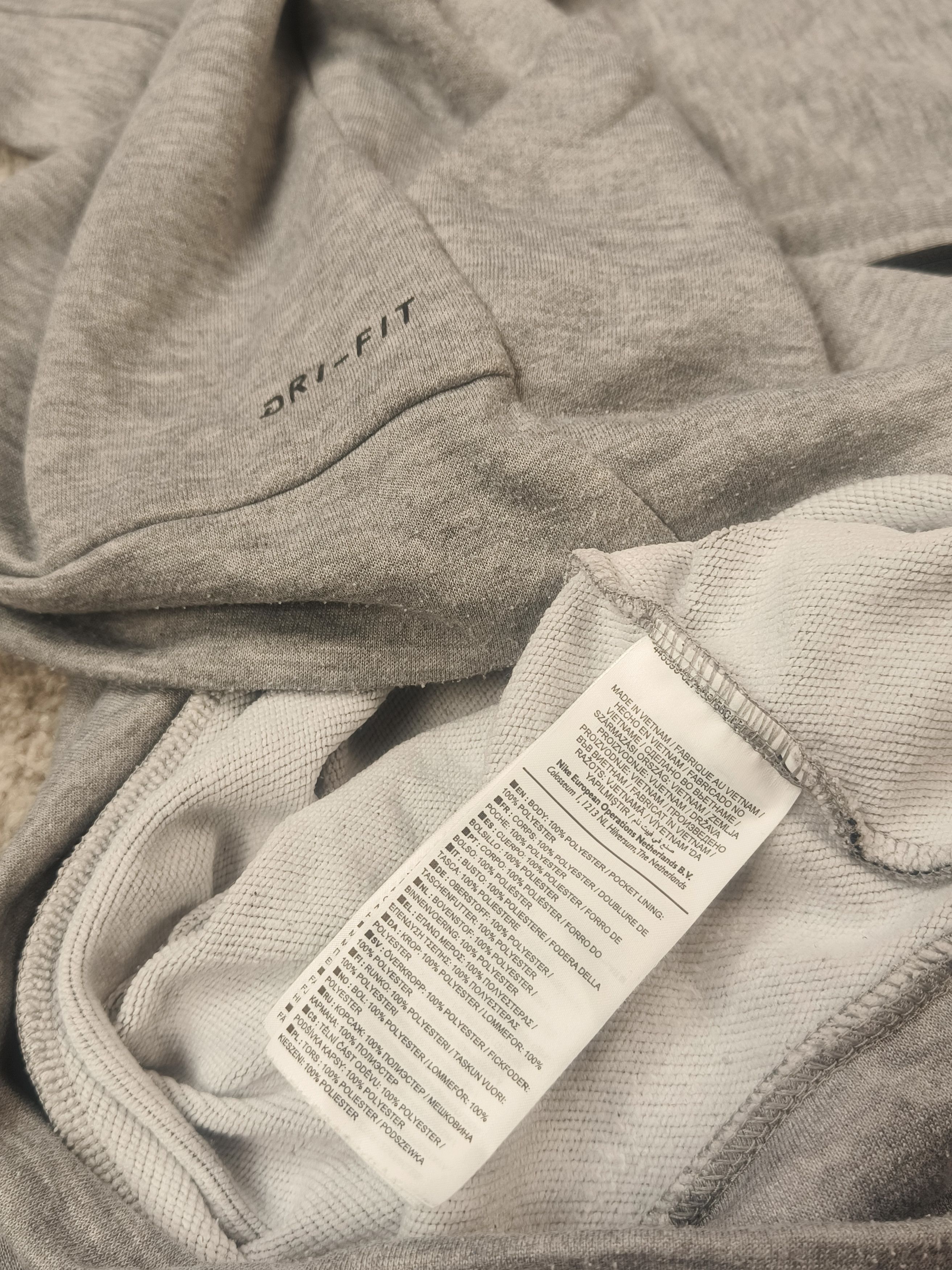 Nike Nike Dri-Fit Full Zip Training Therma-FIT Athletic Hoodie Size US L / EU 52-54 / 3 - 3 Thumbnail