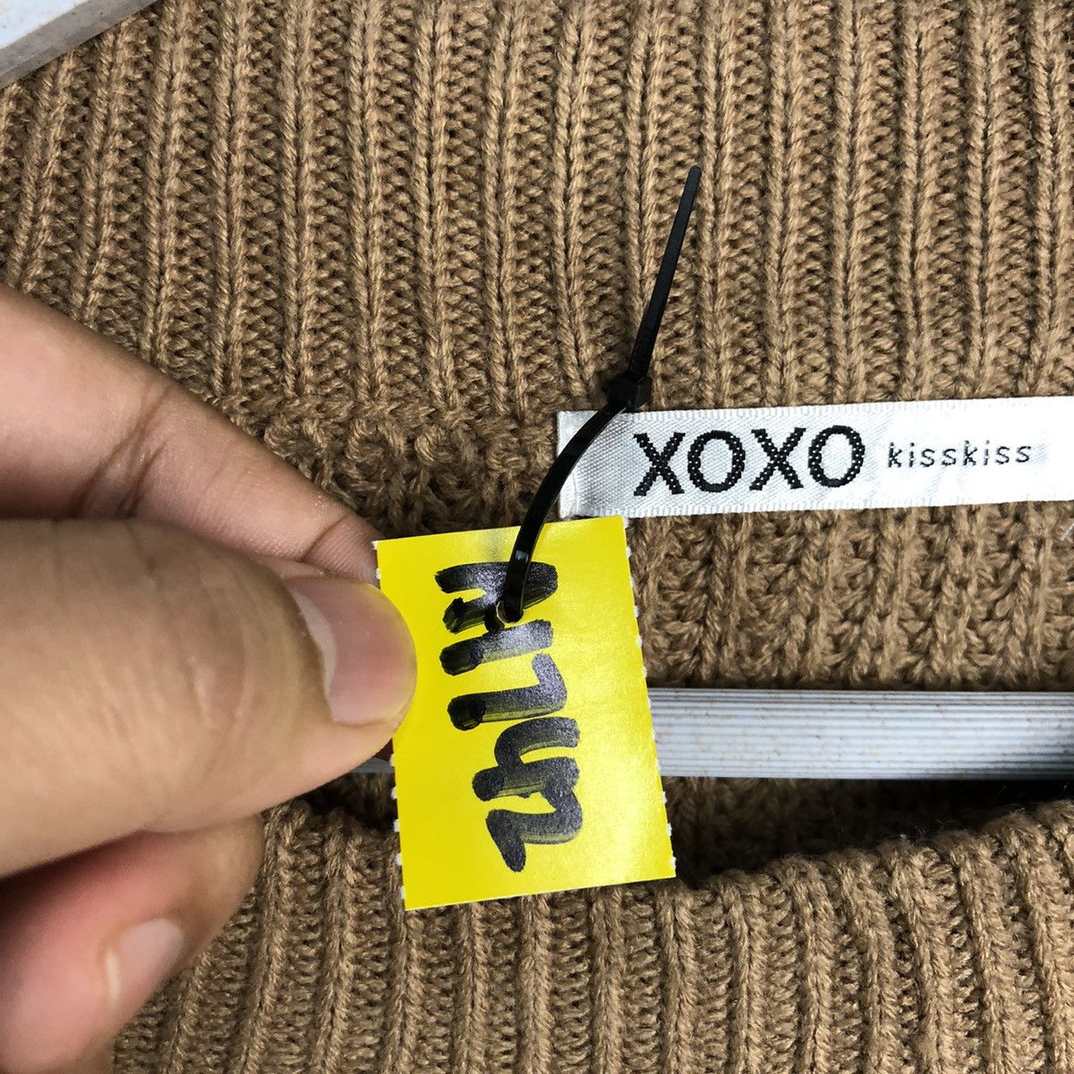 Japanese Brand Xoxo kiskis Brown Knitwear sweatshirt #A1742 Size M / US 6-8 / IT 42-44 - 10 Thumbnail