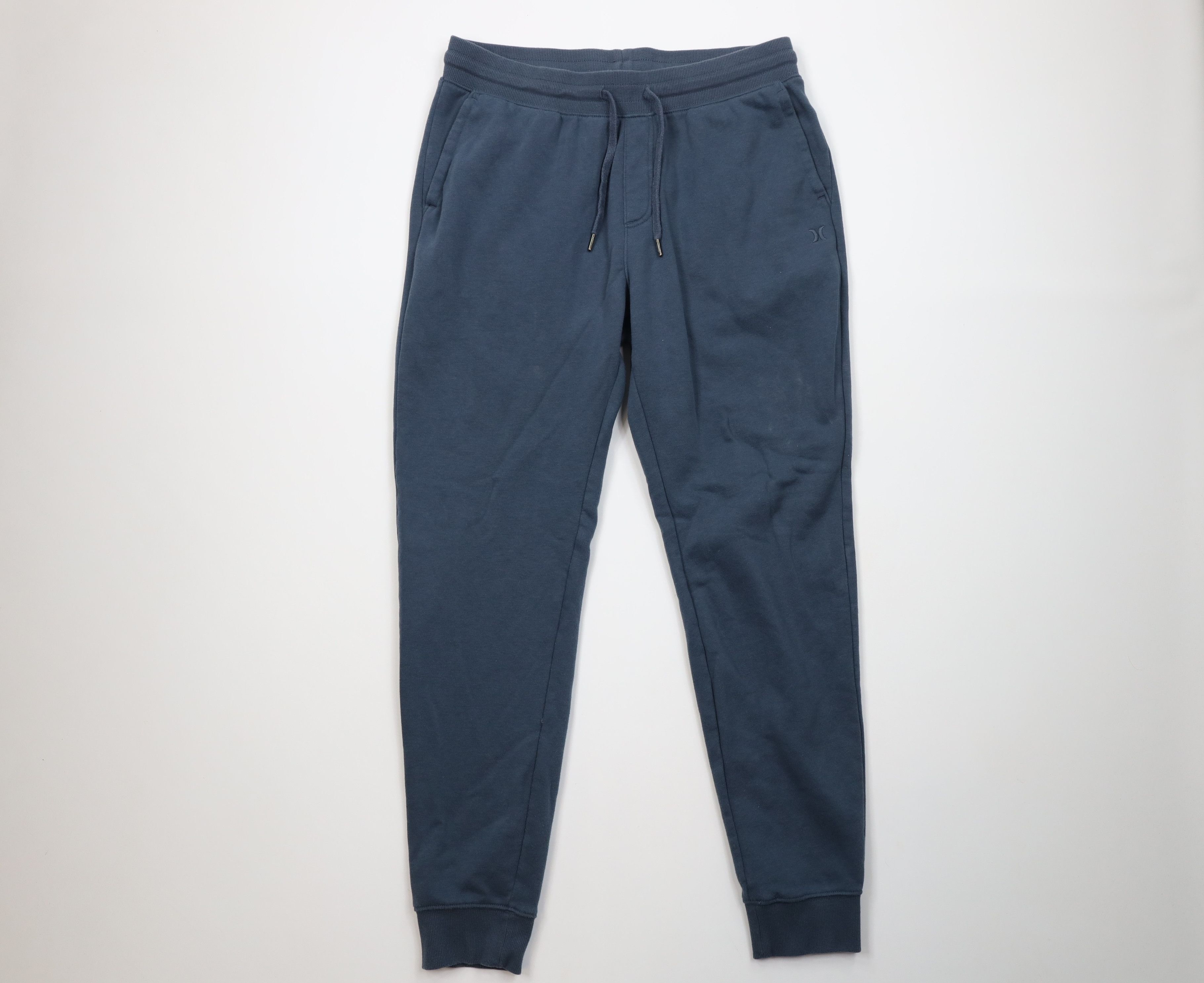 Hurley Vintage Y2K Hurley Surfing Sweatpants Joggers Steel Blue Size US 36 / EU 52 - 1 Thumbnail