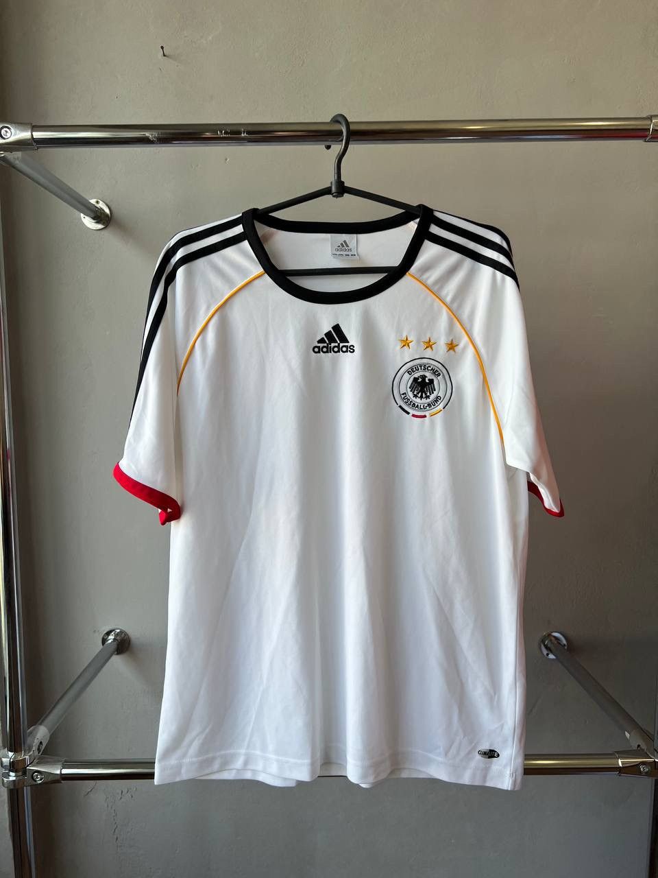 Adidas 2006/07 GERMANY TEAM HOME SOCCER JERSEY FOOTBALL SHIRT SZ L Size US L / EU 52-54 / 3 - 2 Thumbnail
