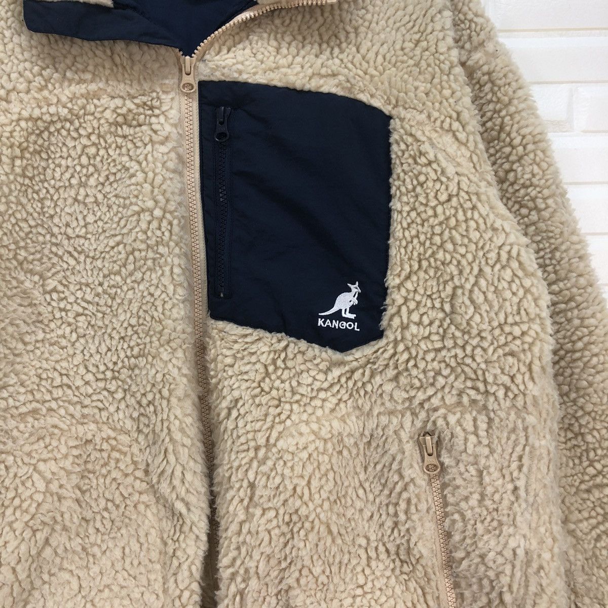 Japanese Brand × Vintage Kangol Deep Pile Style Retro X Jacket Size L / US 10 / IT 46 - 4 Thumbnail