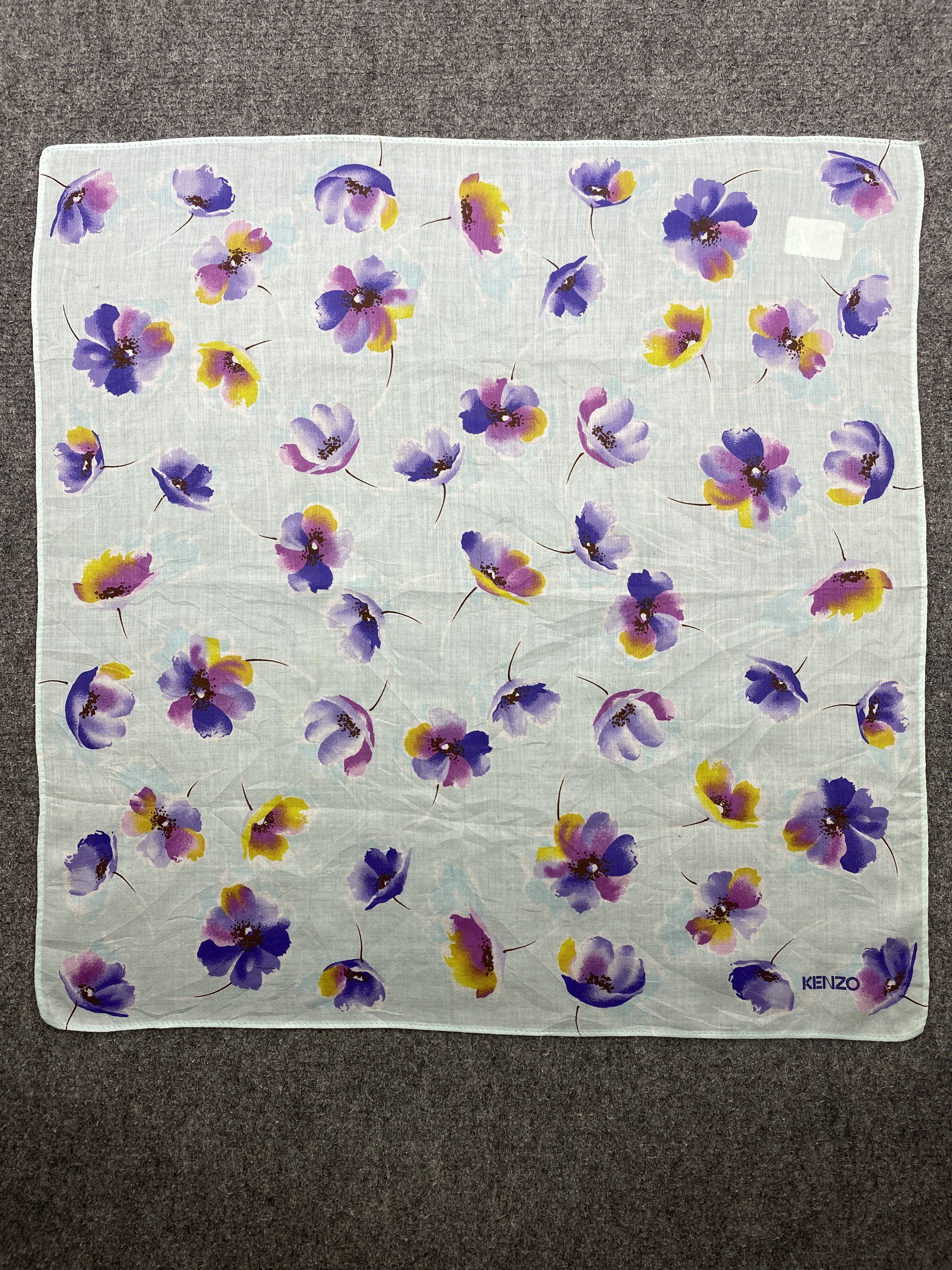Kenzo Vintage Kenzo Handkerchief / Neckerchief / Bandana HKC0766 Size ONE SIZE - 4 Thumbnail