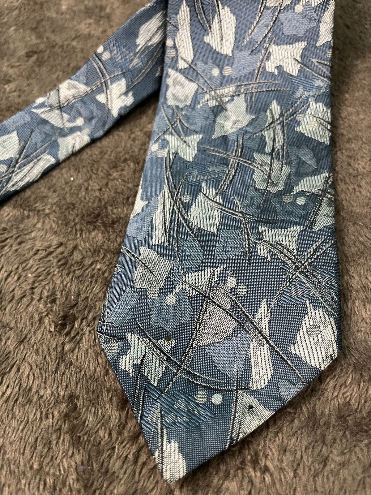 Issey Miyake × Vintage Issey Miyake IM Studio Silk Necktie Size ONE SIZE - 1 Thumbnail