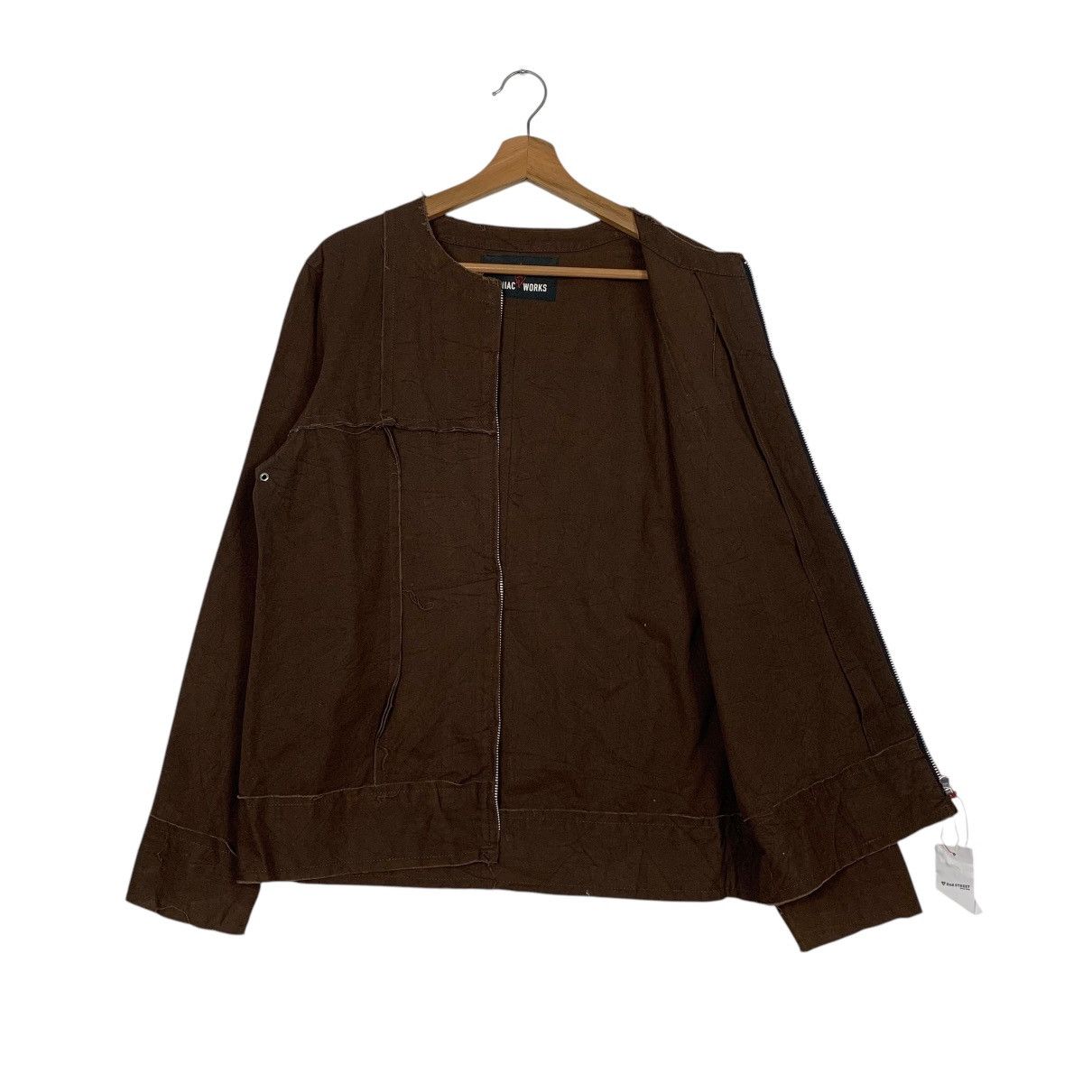 Japanese Brand Maniac Works Brown Jacket Size M / US 6-8 / IT 42-44 - 9 Thumbnail