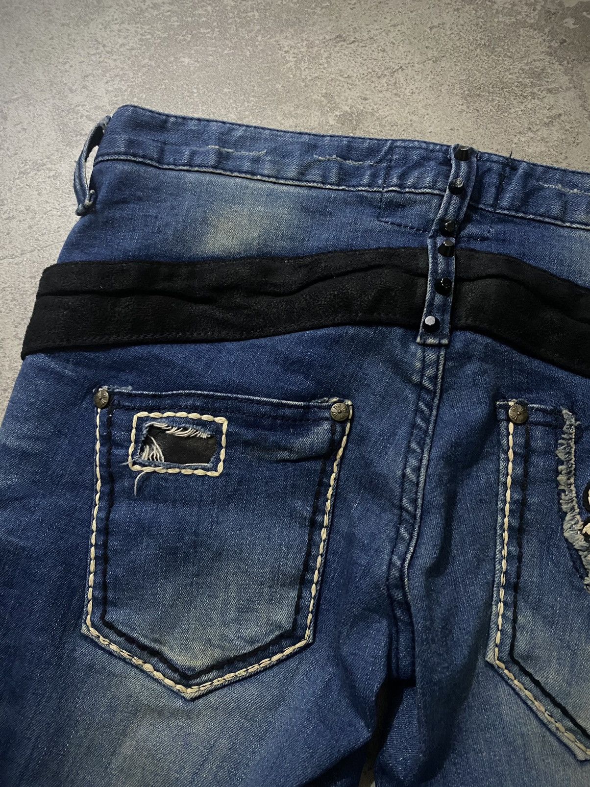 Hysteric Glamour Y2k Lolita skull grunge ifsixwasnine skinny jeans Size US 28 / EU 44 - 14 Thumbnail