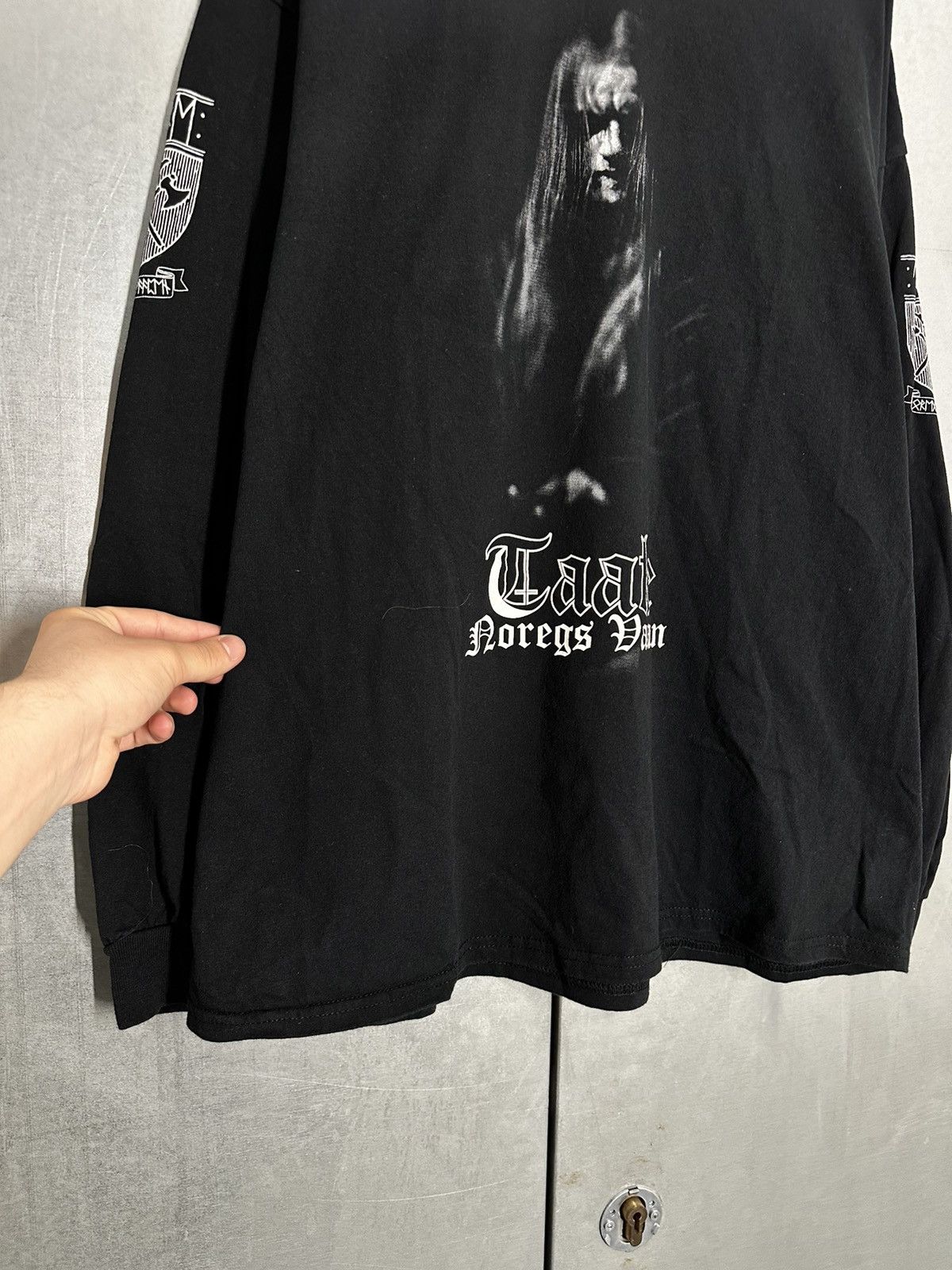 Band Tees Taake Noregs Vaapen 2011 Death Metal Longsleeve Size US XXL / EU 58 / 5 - 7 Thumbnail