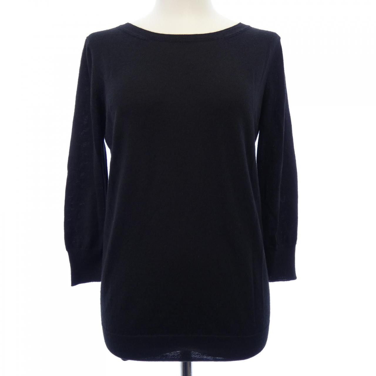 Hermes Hermes Hermes 57-7710 Silk Cashmere Knit 34 Textile Tops DUTY FREE for USA Size ONE SIZE - 1 Thumbnail