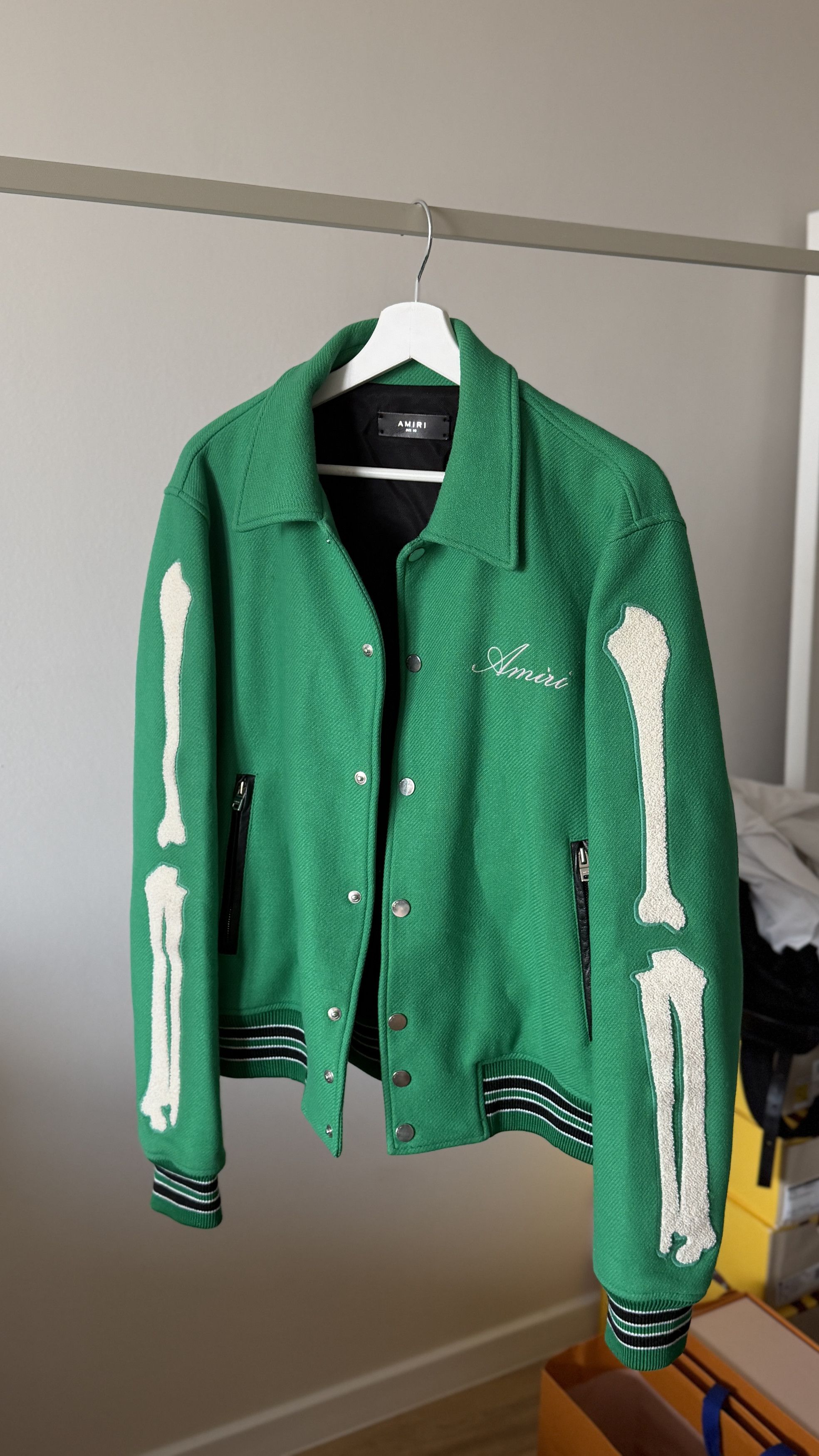 Amiri Amiri Bone Bomber Jacket Size US M / EU 48-50 / 2 - 2 Thumbnail