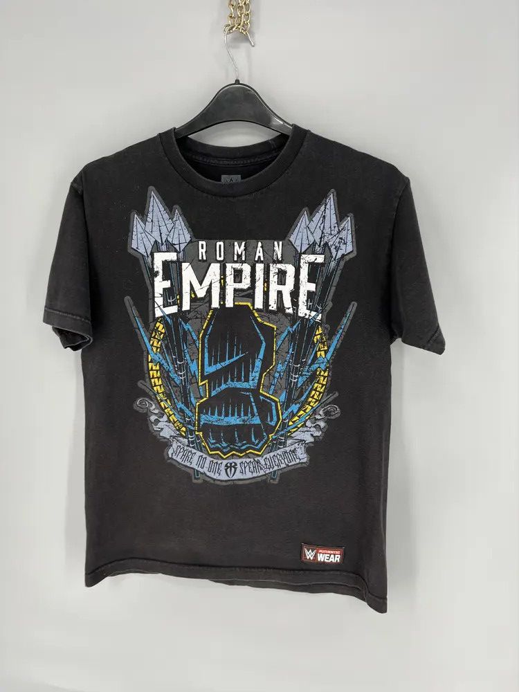 Vintage WWE T-Shirt “Roman Empire” Wreslting WWF Size US XL / EU 56 / 4 - 3 Thumbnail