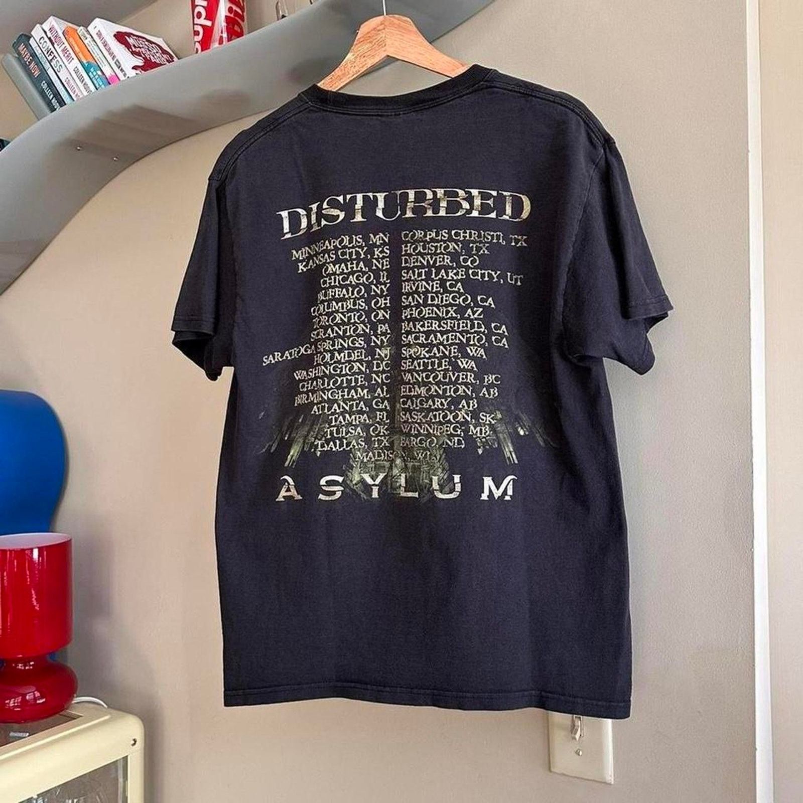 Band Tees × Vintage Vintage Disturbed Asylum Tour 2002 Shirt Size US M / EU 48-50 / 2 - 6 Thumbnail