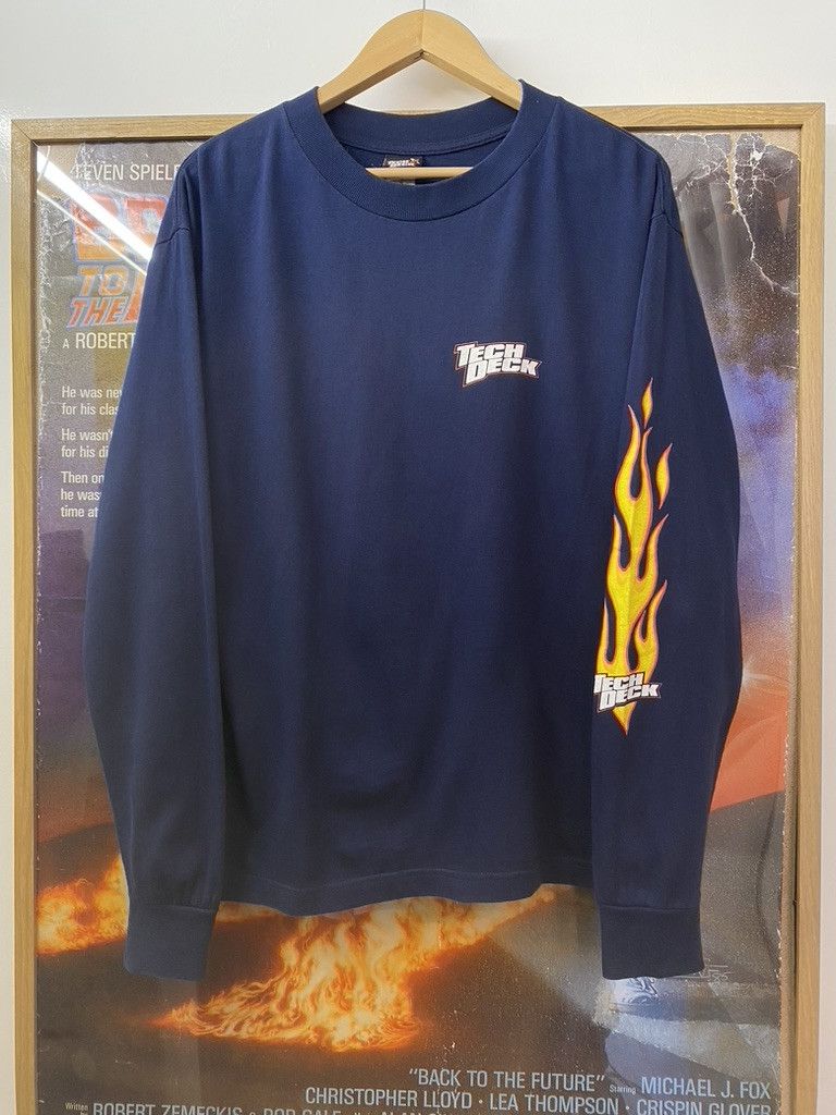 Vintage Y2K Vintage Tech Deck Dudes Park Bench Long Sleeve Size US M / EU 48-50 / 2 - 3 Thumbnail