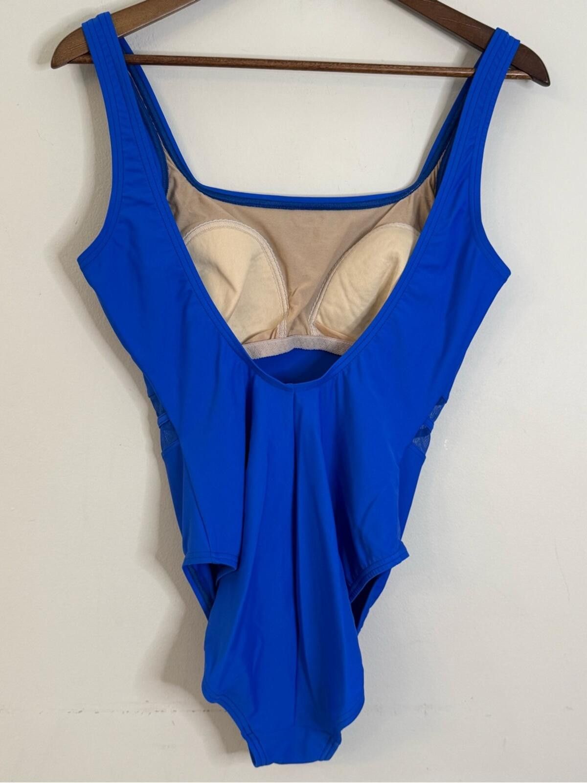 Speedo Speedo one piece swimsuit in royal blue bra cups SZ 12 Size ONE SIZE - 2 Thumbnail