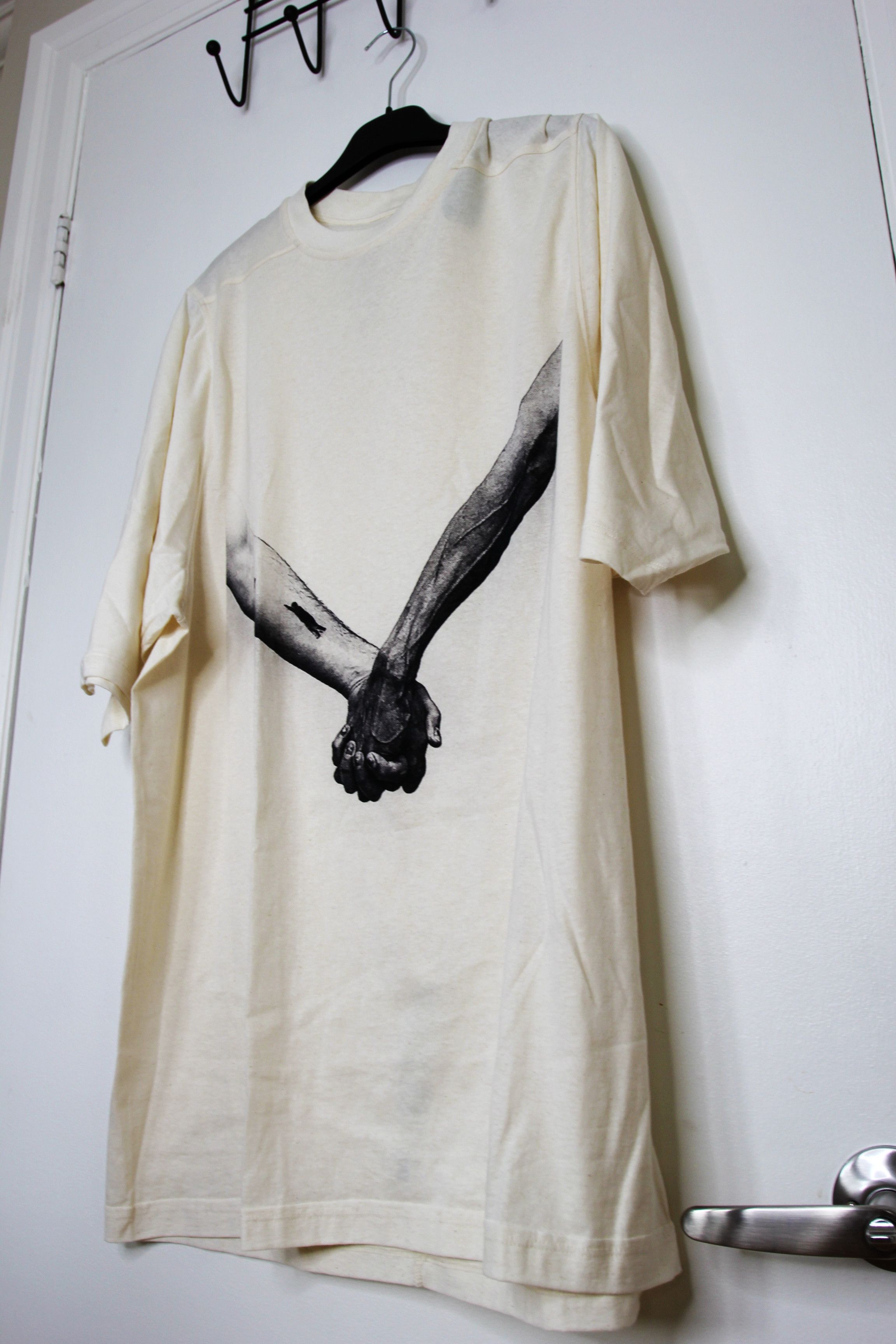 Rick Owens BNWT SS25 RICK OWENS "HOLLYWOOD" RUNWAY JUMBO SS T TSHIRT L Size US L / EU 52-54 / 3 - 5 Thumbnail