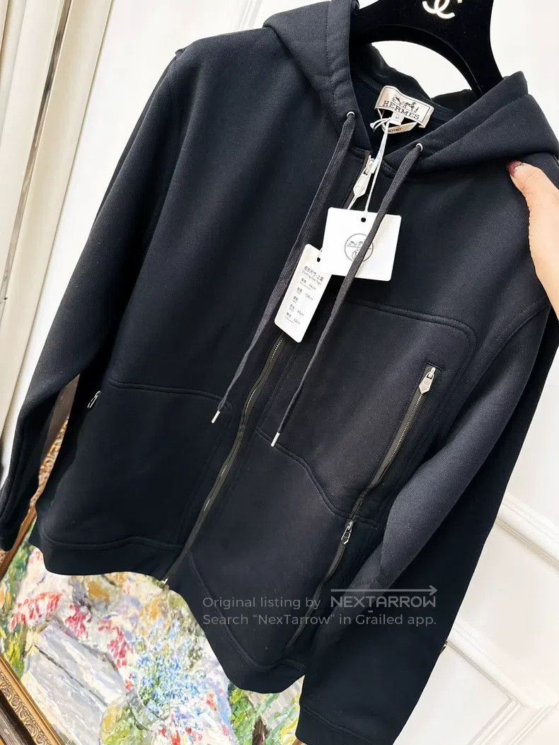 Hermes Hermes 24FW New Color Men's Hooded Sweatshirt Jacket Size US M / EU 48-50 / 2 - 1 Thumbnail