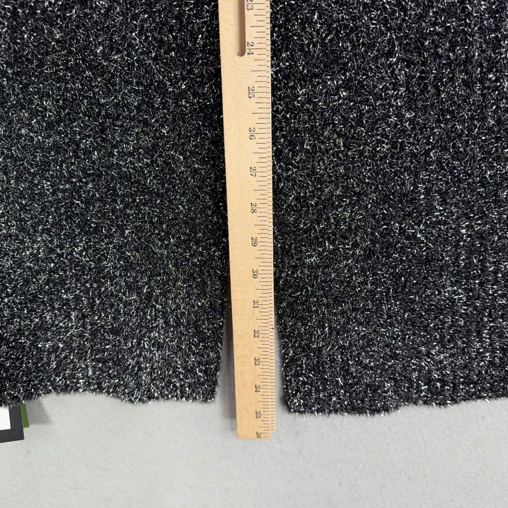 Vintage VINTAGE? No — Kate Spade New York Scarf Womens One Size Black Glitter Knit Neck Warmer Winter Shirt? Size ONE SIZE - 7 Thumbnail
