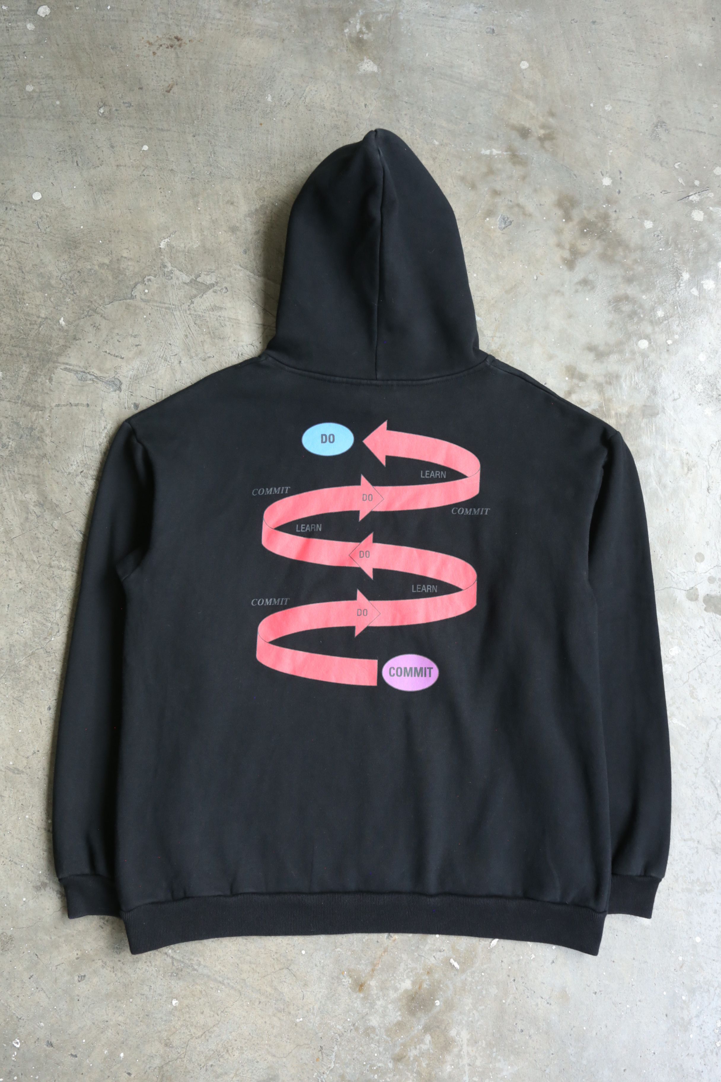 Balenciaga Balenciaga - Pre-Fall 2018 - "Do Learn Commit" Hoodie Size US L / EU 52-54 / 3 - 1 Thumbnail