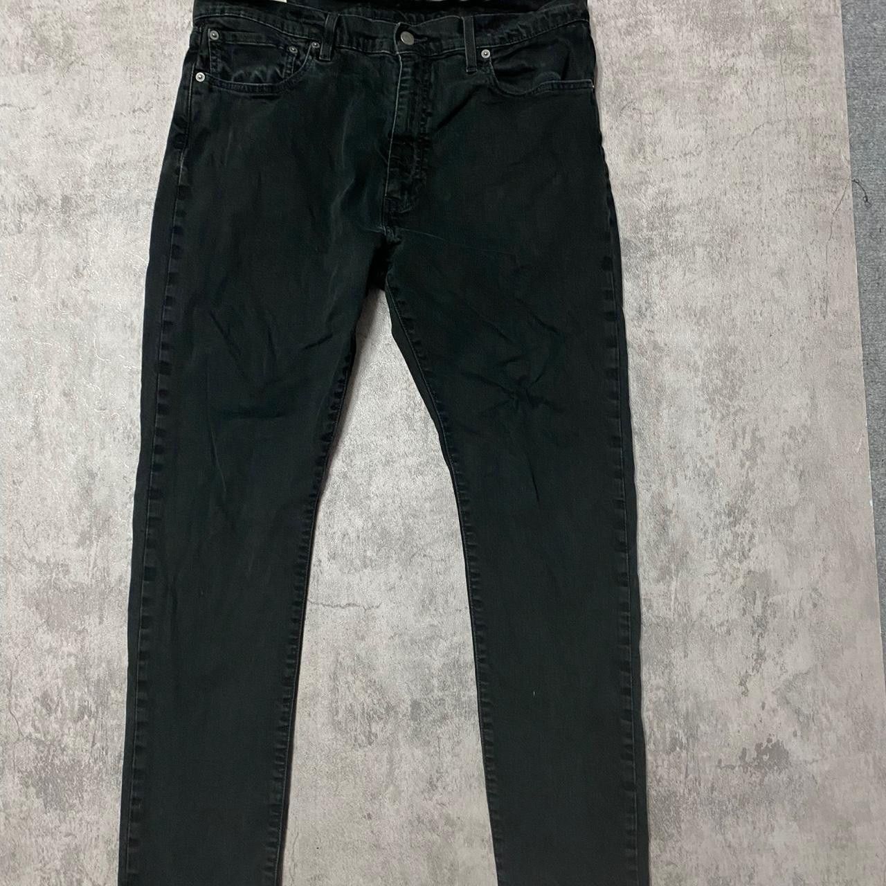Levi's Levi's black denim slim tapered jeans #Levis #SlimFit Size 36" / US 14 / IT 50 - 2 Thumbnail