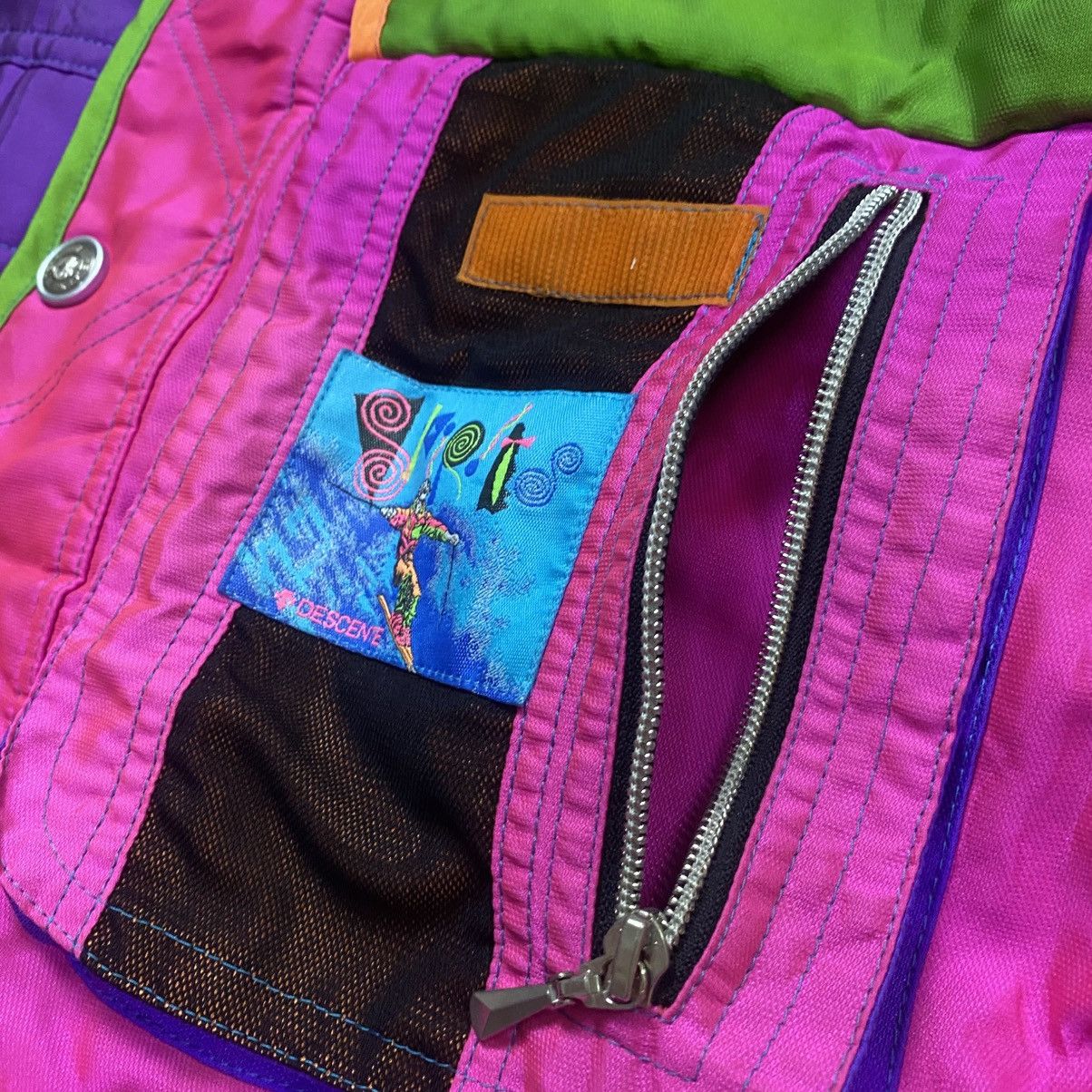 Descente × Japanese Brand × Sports Specialties Descente multicolor ski jacket Size US M / EU 48-50 / 2 - 15 Thumbnail