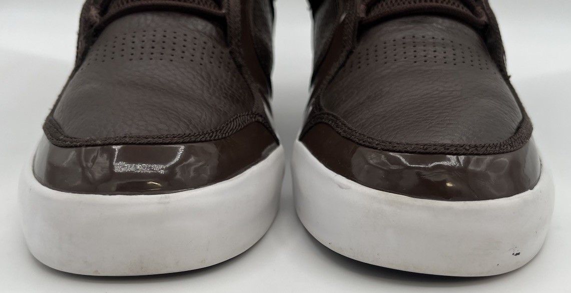 Adidas Adidas Adi-Rise Mid Men’s Size 8 Shoes Dark Brown Leather Size US 8 / EU 41 - 3 Thumbnail
