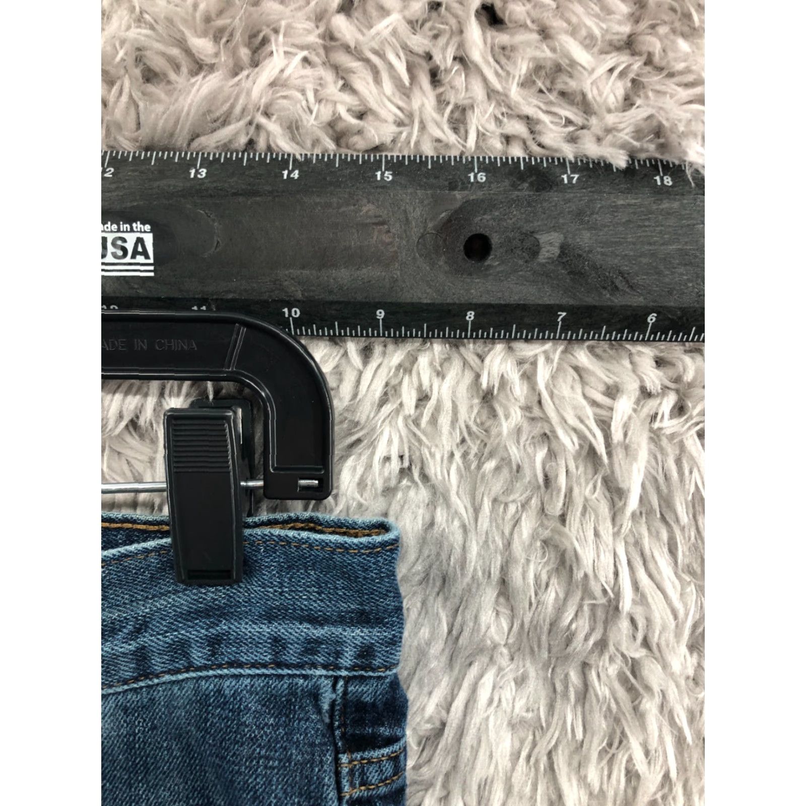 Tommy Hilfiger Tommy Hilfiger Jeans Straight Denim Blue 29x30 Mens Regular Mid Rise 5-Pocket Cotton Blend Jeans Size US 29 - 2 Thumbnail