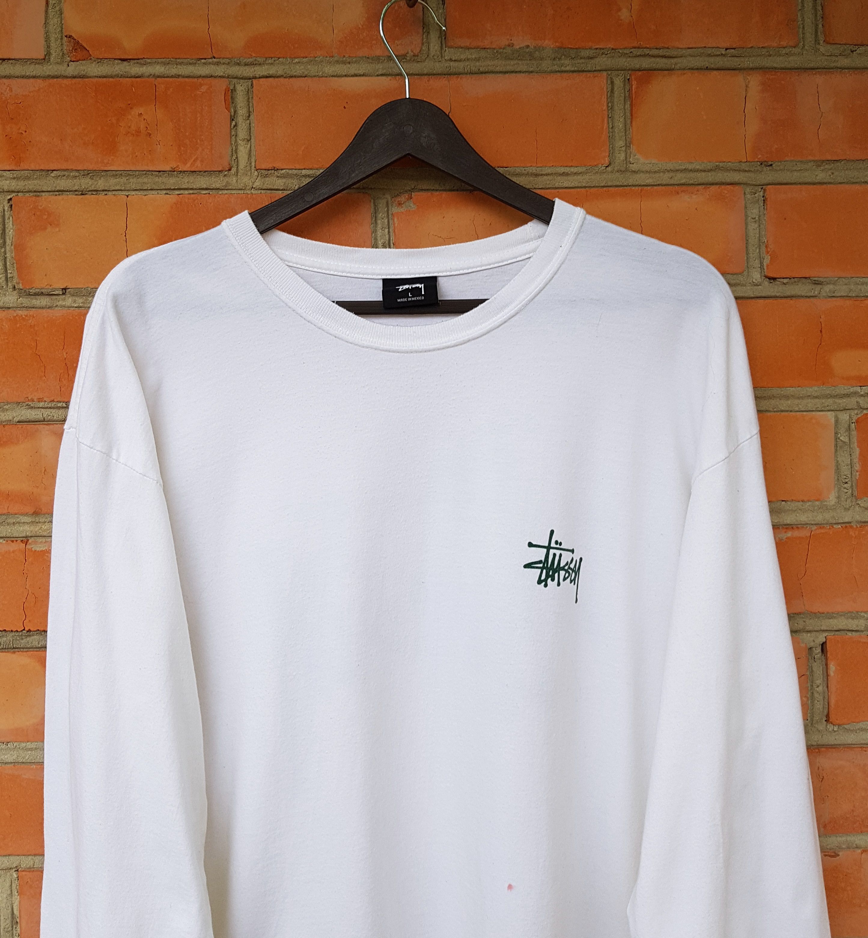 Stussy Stussy Vintage Big Logo Long Sleeve T Shirt Pullover sz L Size US L / EU 52-54 / 3 - 4 Thumbnail
