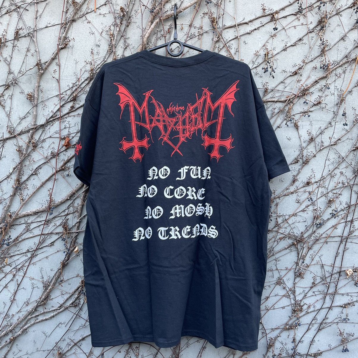 Band Tees Mayhem Deathcrush T-Shirt Size US XXL / EU 58 / 5 - 2 Thumbnail