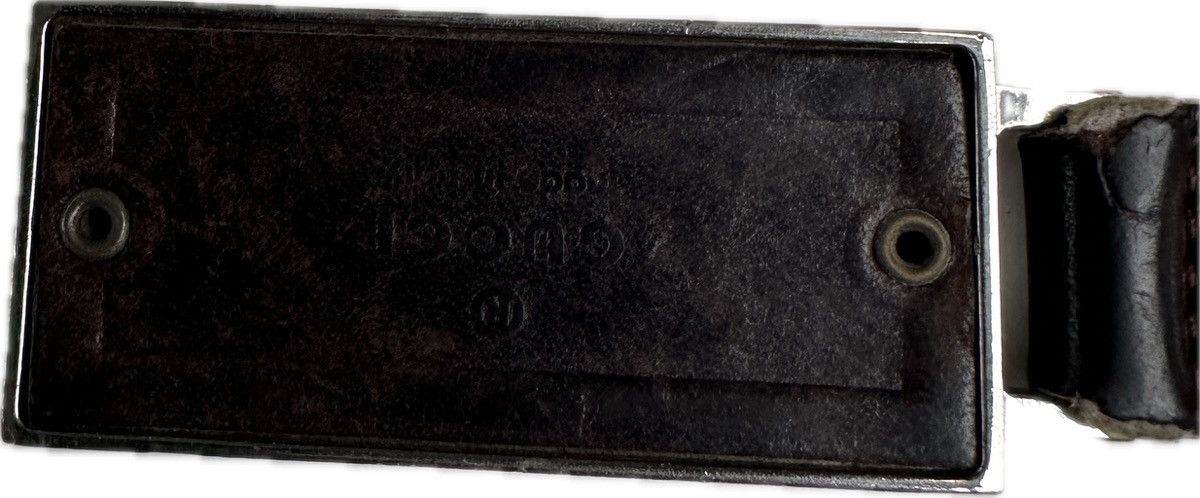 Gucci Brown Leather Gucci Keychain Size ONE SIZE - 4 Thumbnail