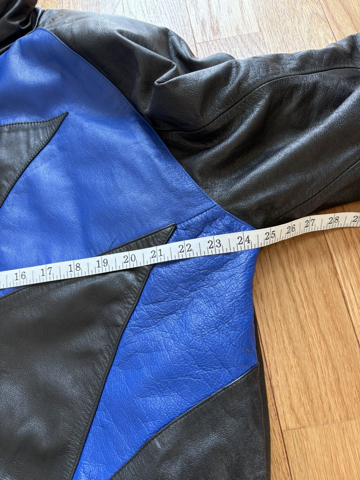 Logo Athletic Detroit Lions Logo 7 Sharktooth VTG 90s Leather Jacket L Size US L / EU 52-54 / 3 - 19 Thumbnail