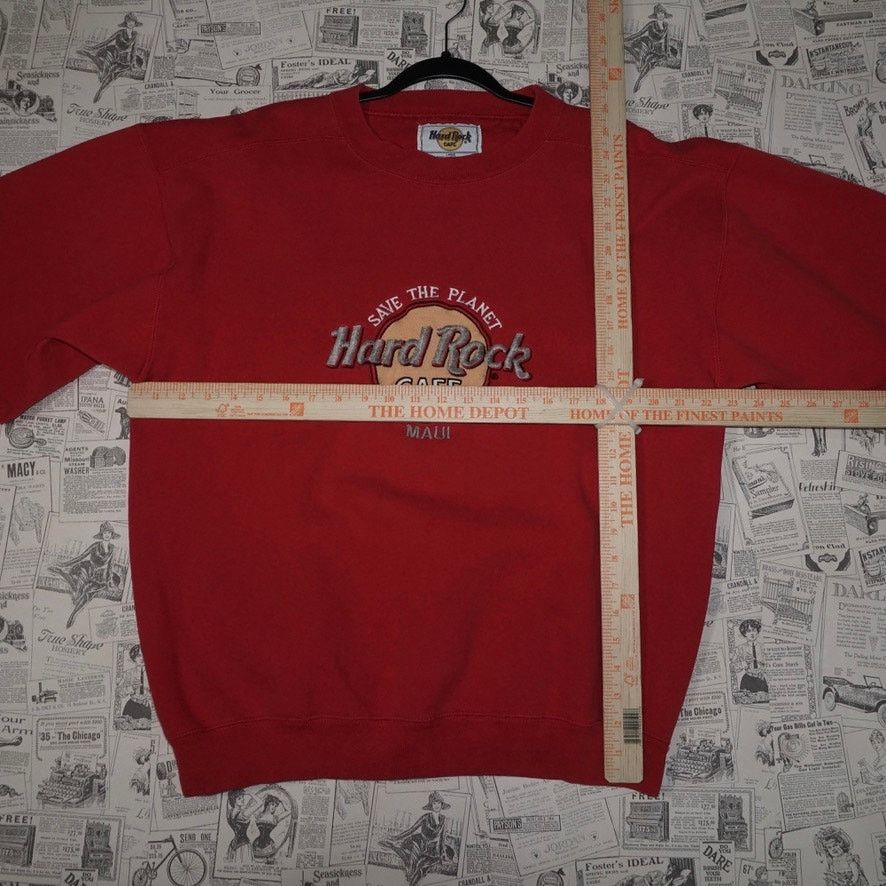 Hard Rock Cafe Large -Vintage Y2K Hard rock cafe miami heavy 90s sweatshirt Size US L / EU 52-54 / 3 - 5 Thumbnail